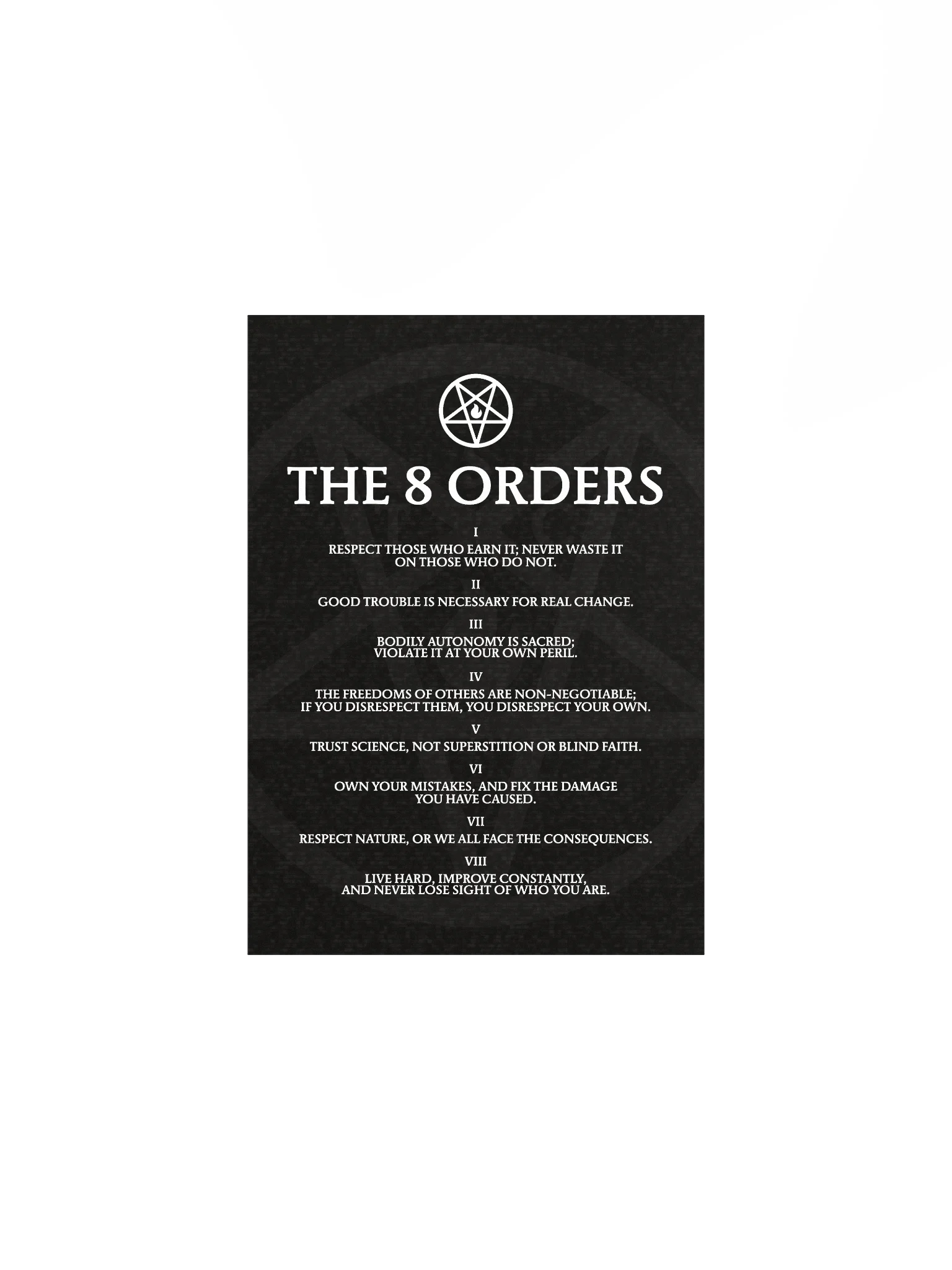 The 8 Orders - Poster product image (2)
