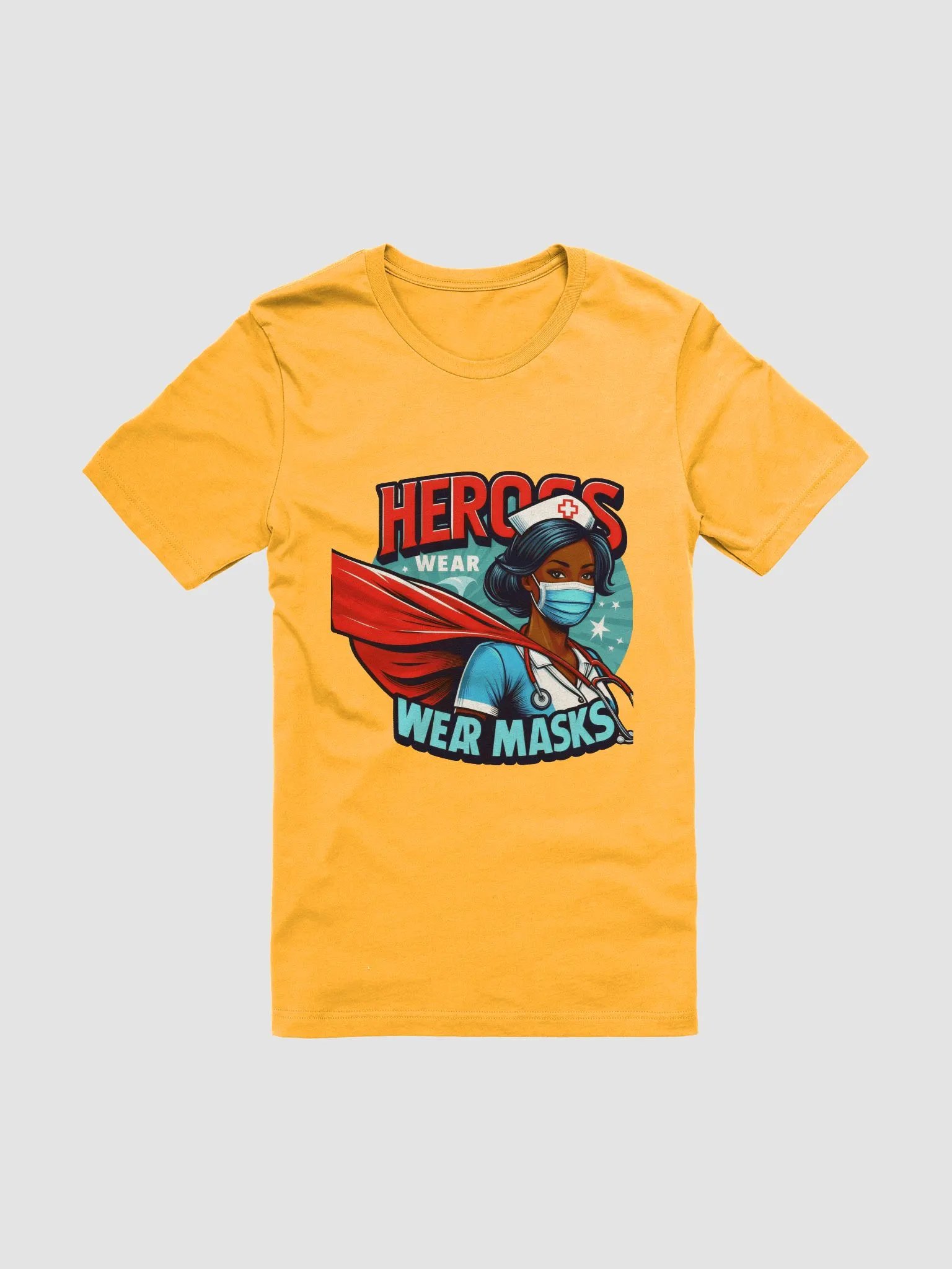 Professional Nurse: Heroic Nurse Tribute Tee product image (5)