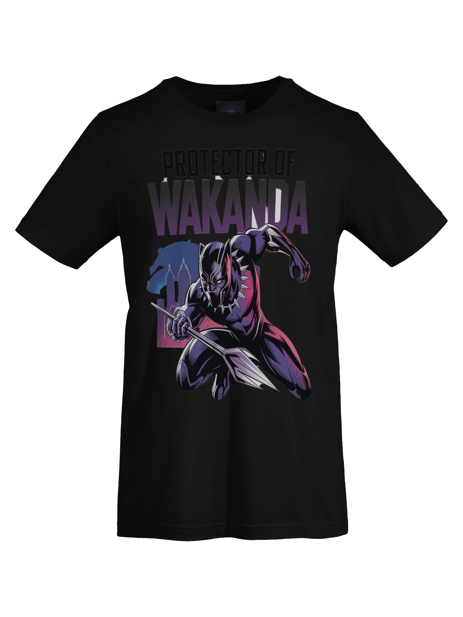 Black Panther Protector of Wakanda Supersoft T-Shirt – Vibranium Leap Legacy product image (1)