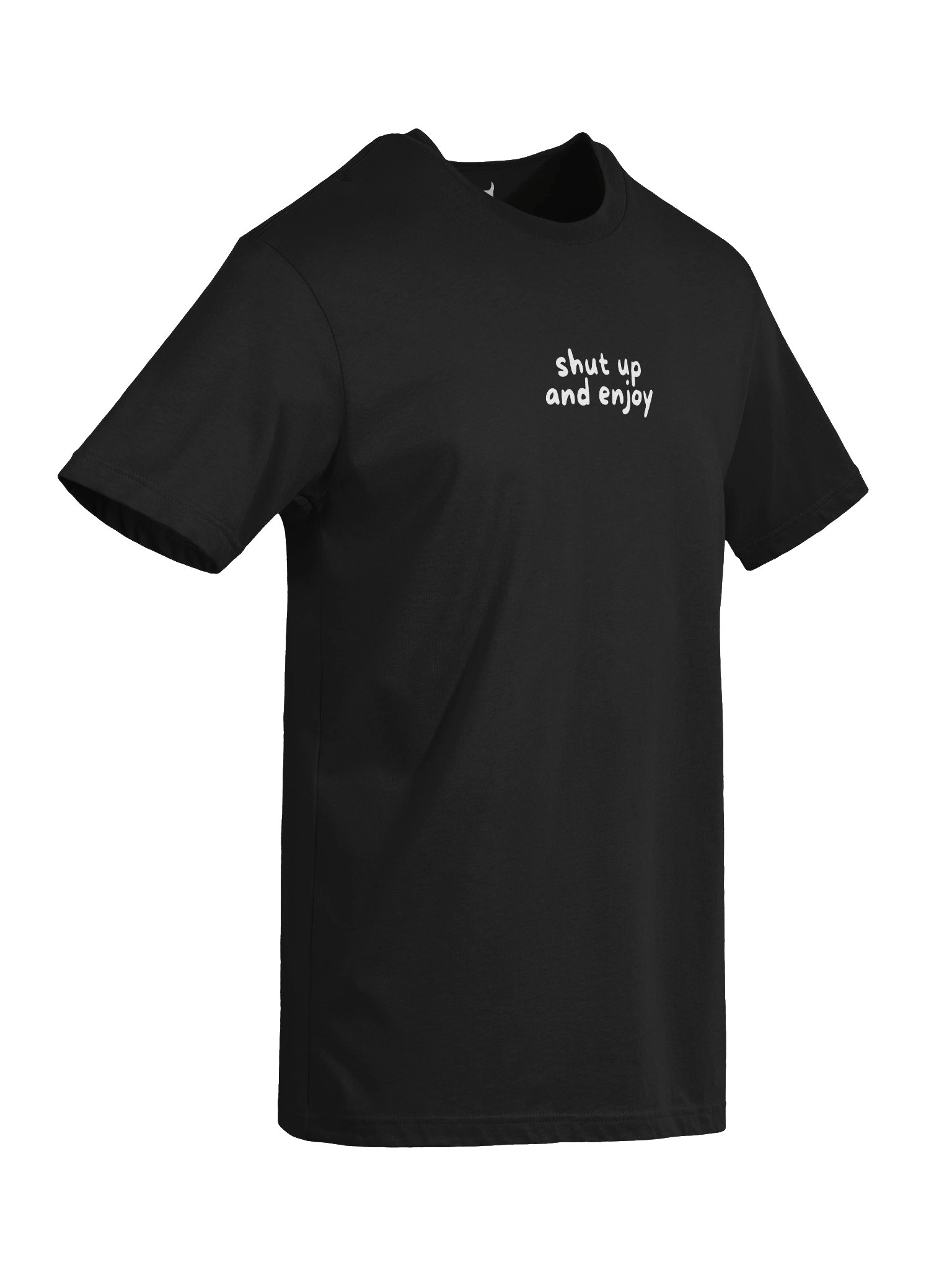 shut up and enjoy SHIRT BLACK & COLOR product image (6)