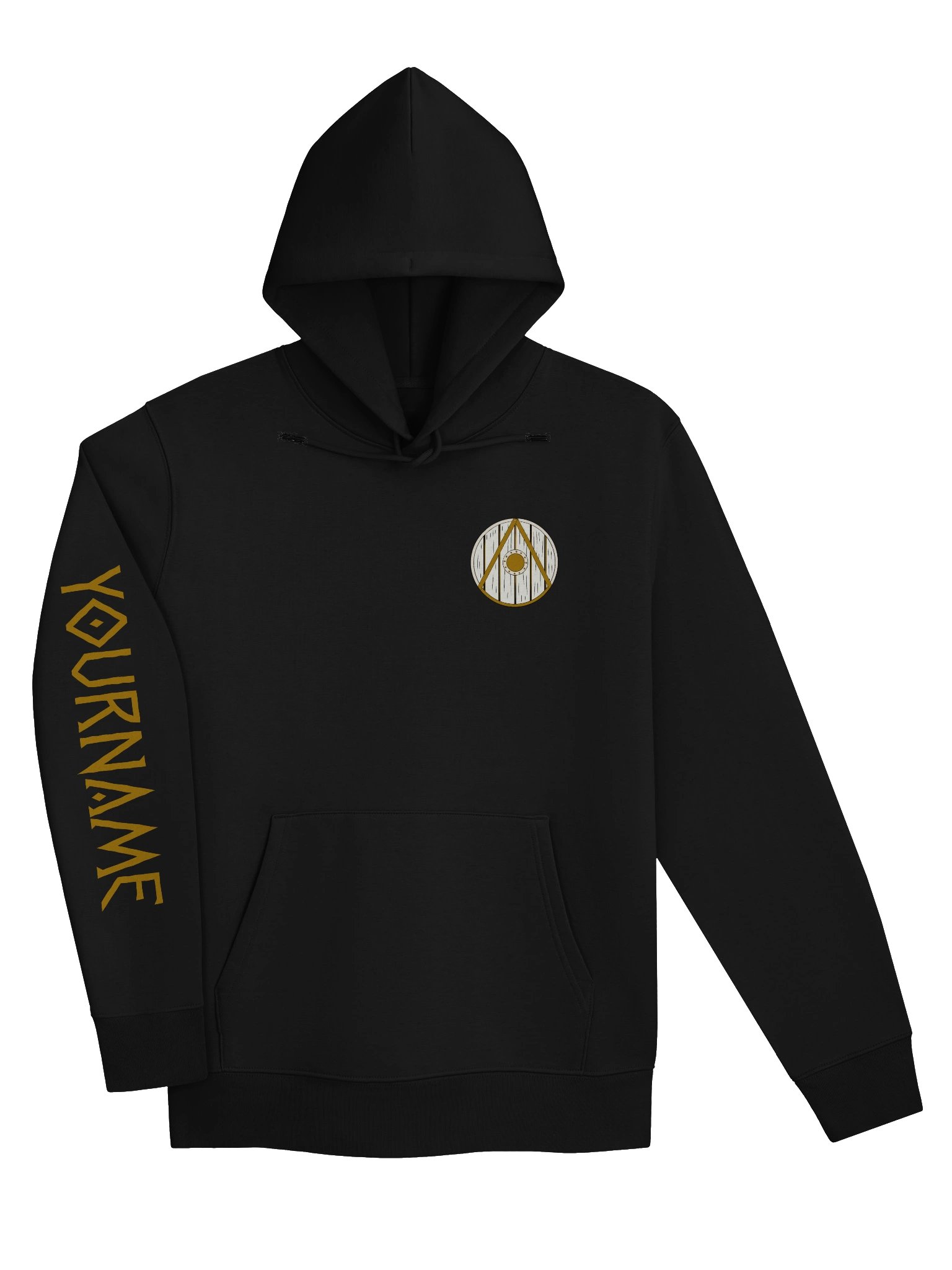 GOTÁ CUSTOM SLEEVE CREST HOODIE product image (1)