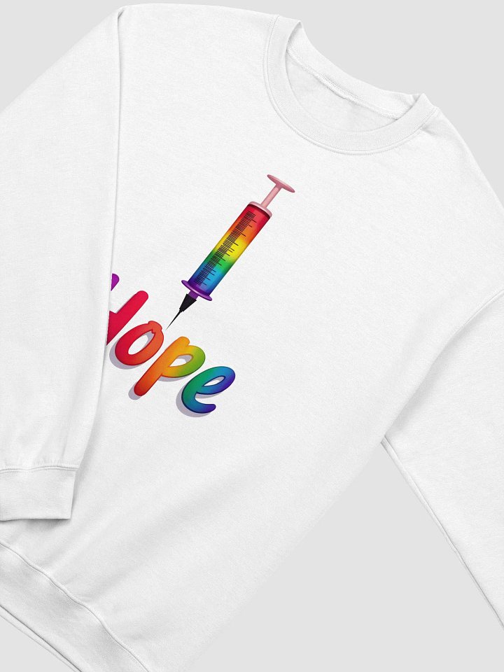 Rainbow Hope Syringe Crewneck Sweatshirt product image (22)