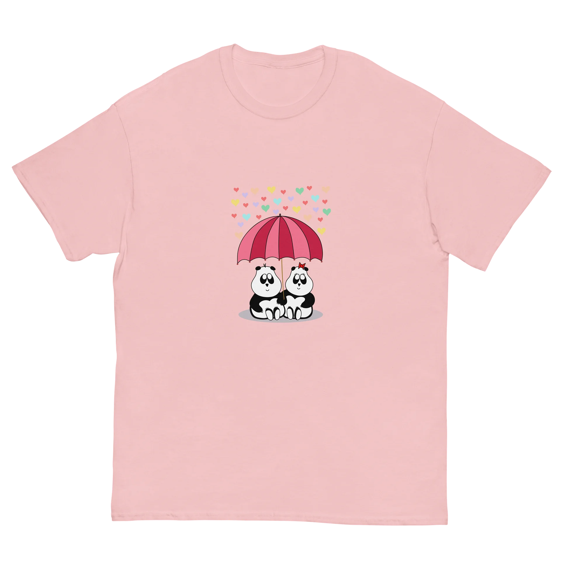 Pandas under Umbrella - Unisex T-shirt product image (2)