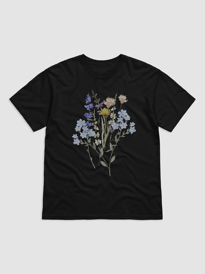 Bouquet Bliss Watercolor T-Shirt product image (2)