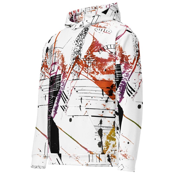Ritmo Urbano (Urban Rhythm) Eco-Friendly Canvas Hoodie product image (2)