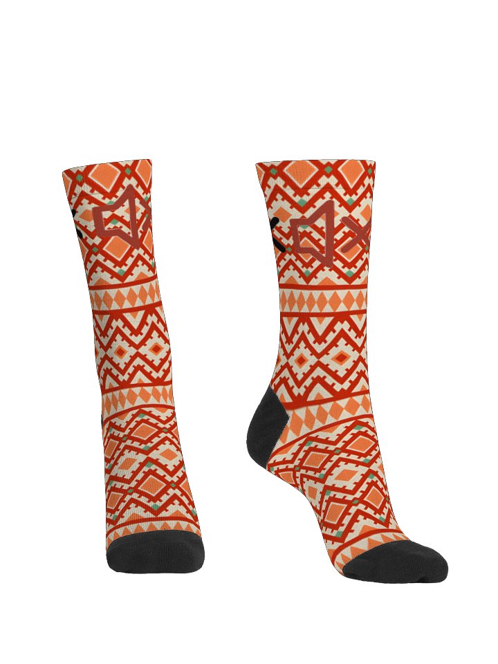 Muted | Christmas sock collection | Premium Sustainable Crew Socks product image (2)