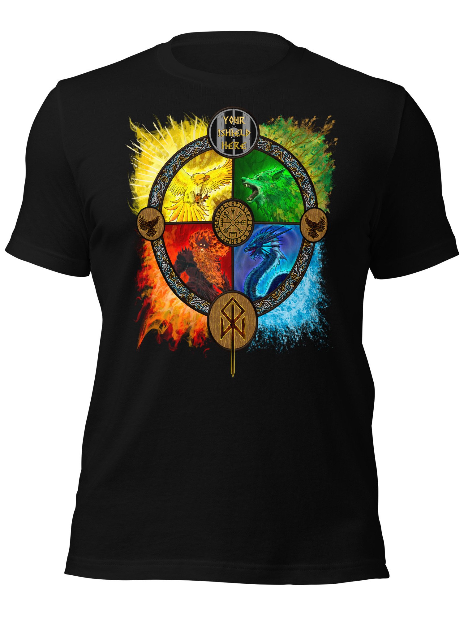 'BATTLE OF MIDGARD' TEE by MIMIDOTB product image (3)