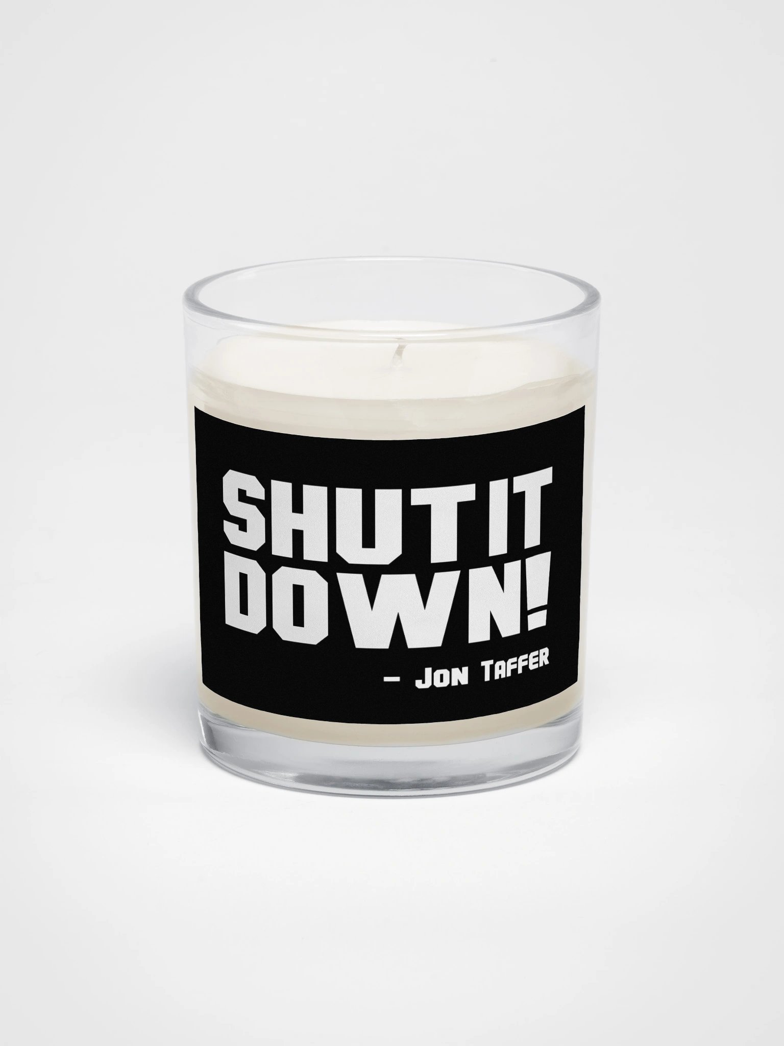 Shut It Down! Jon Taffer Candle product image (1)