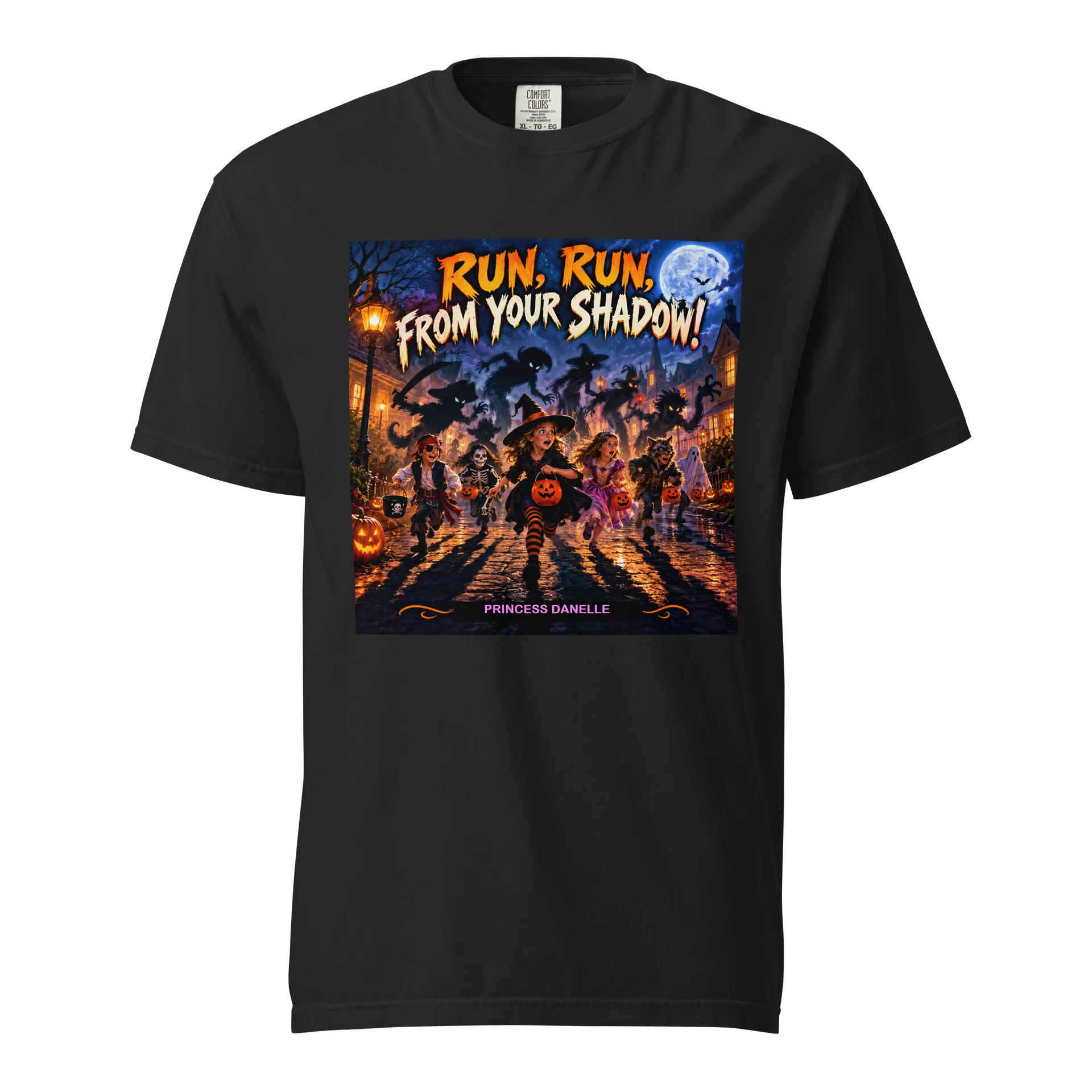 Run, Run, From Your Shadow! Halloween Tee product image (1)