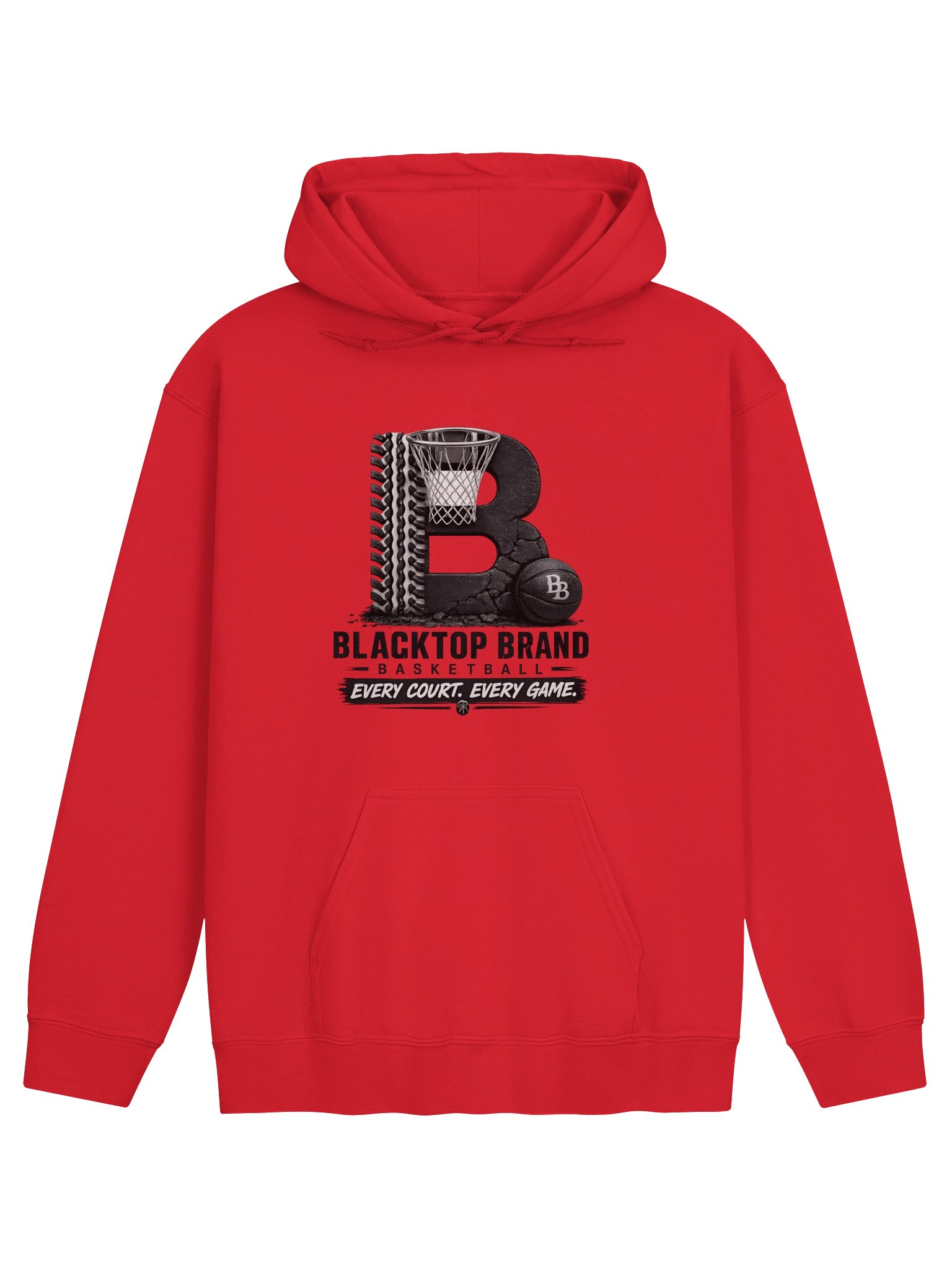 Blacktop Brand Basketball Hoodie product image (1)