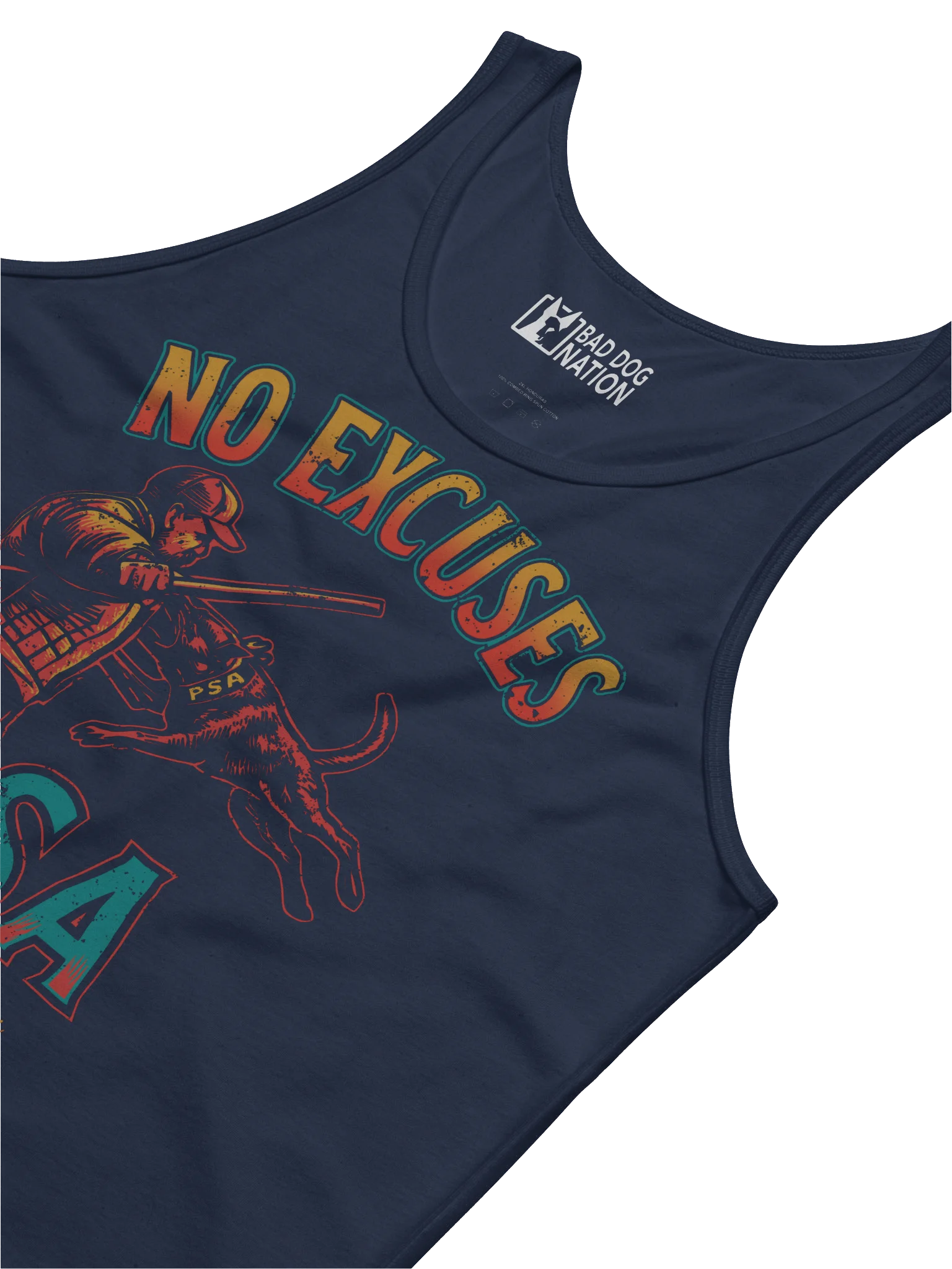 PSA No excuses - Premium Unisex Tank Top product image (2)