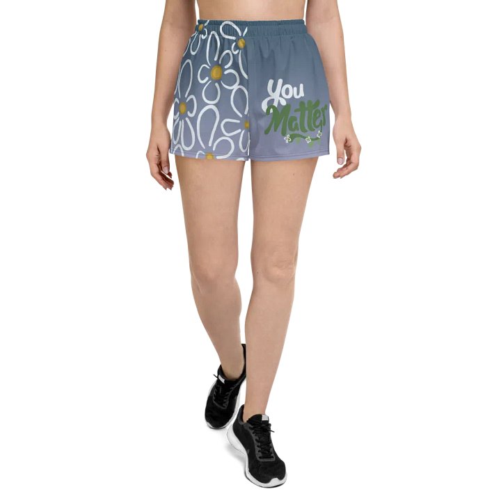 You Matter Flower Shorts product image (1)
