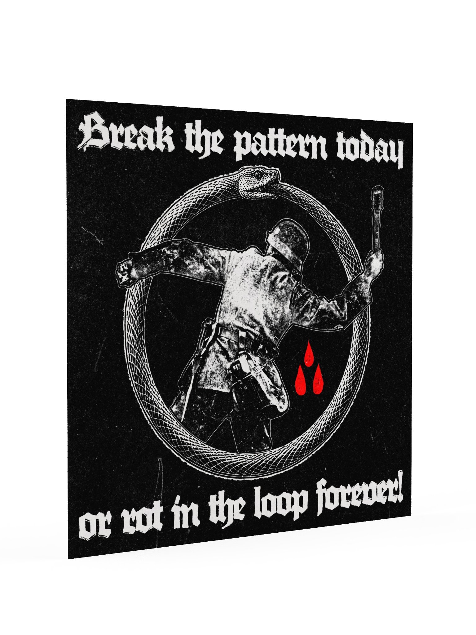 BREAK THE PATTERN POSTER product image (7)