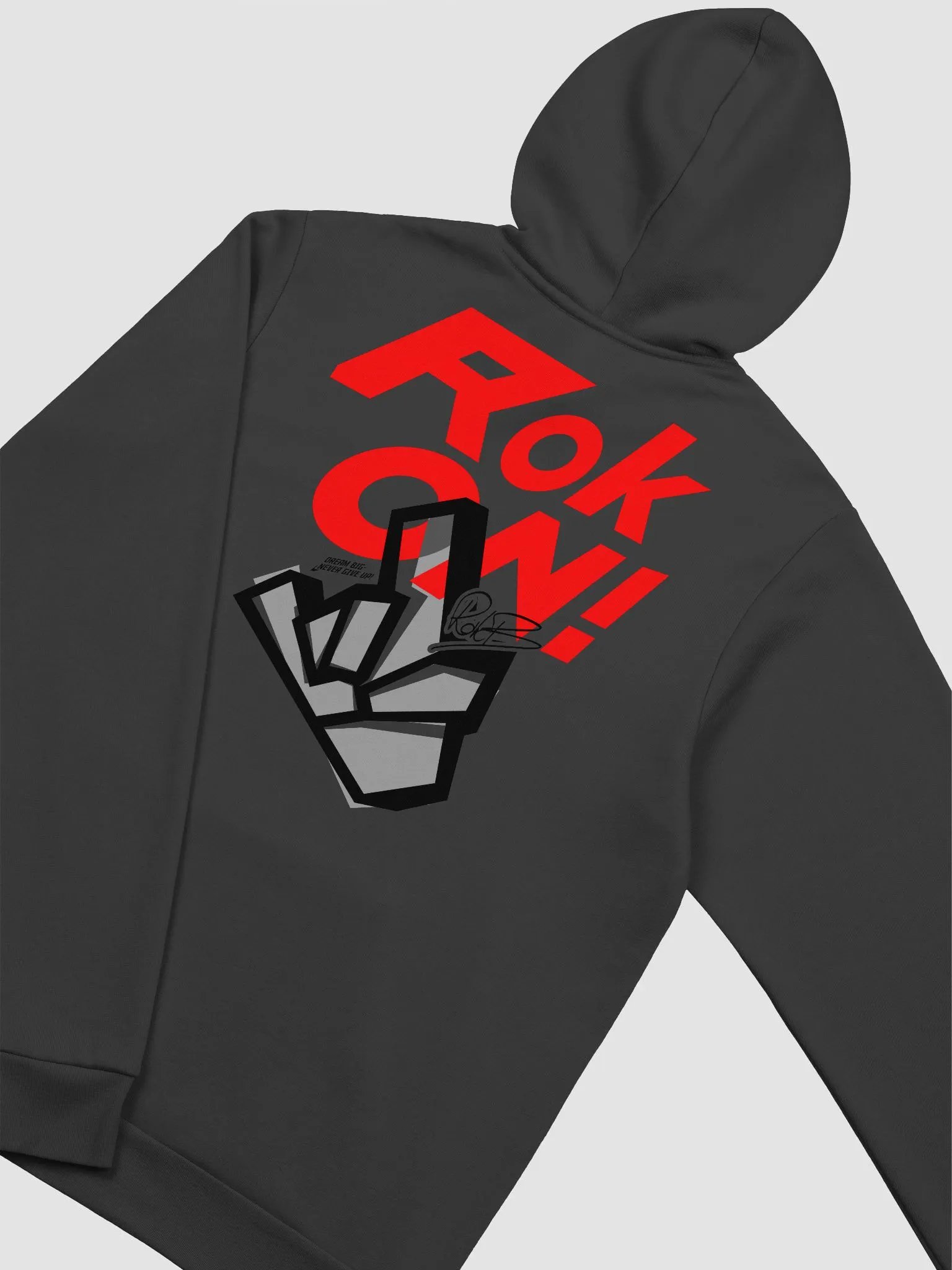 ROK ON! (Rear) Hoodie product image (4)
