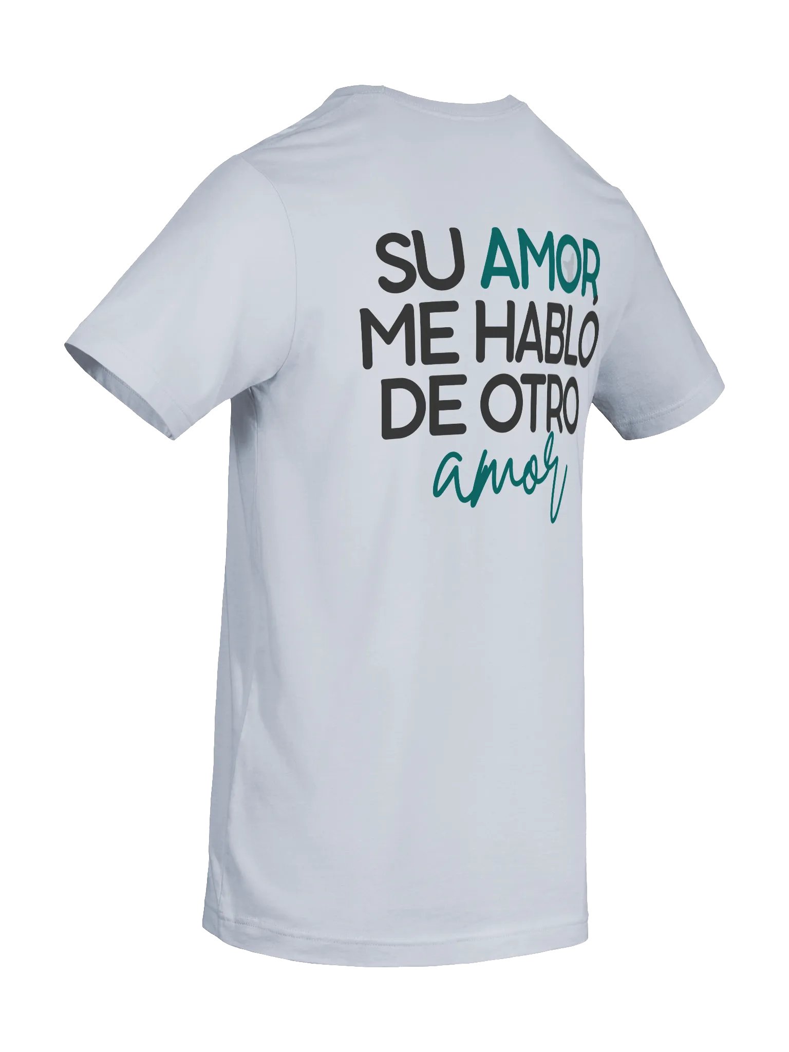 DoGod Camiseta Mujer Su Amor Me Habló | Texto Oscuro product image (8)