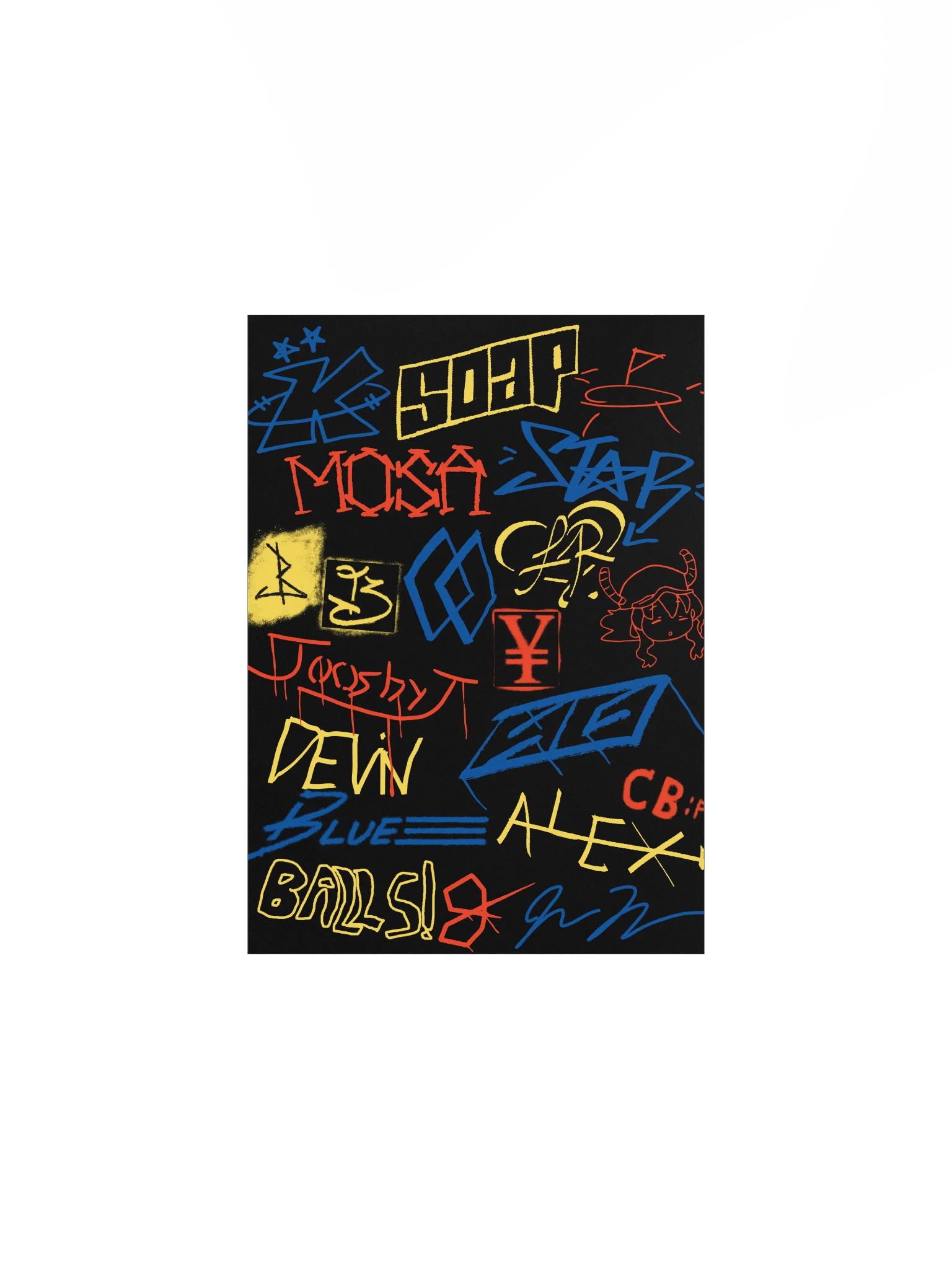 UBL Graffiti Tag Poster product image (1)