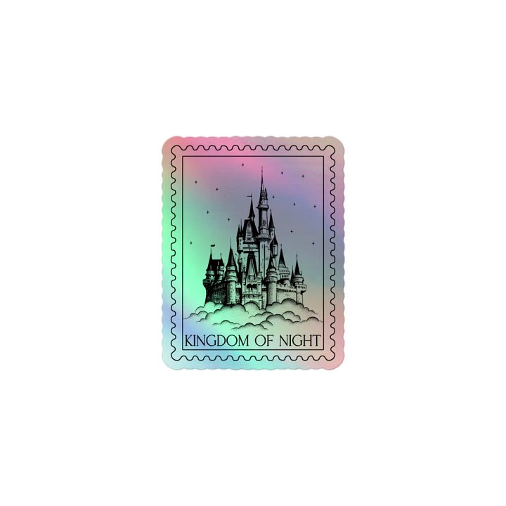 Kingdom of Night Holographic Sticker product image (1)