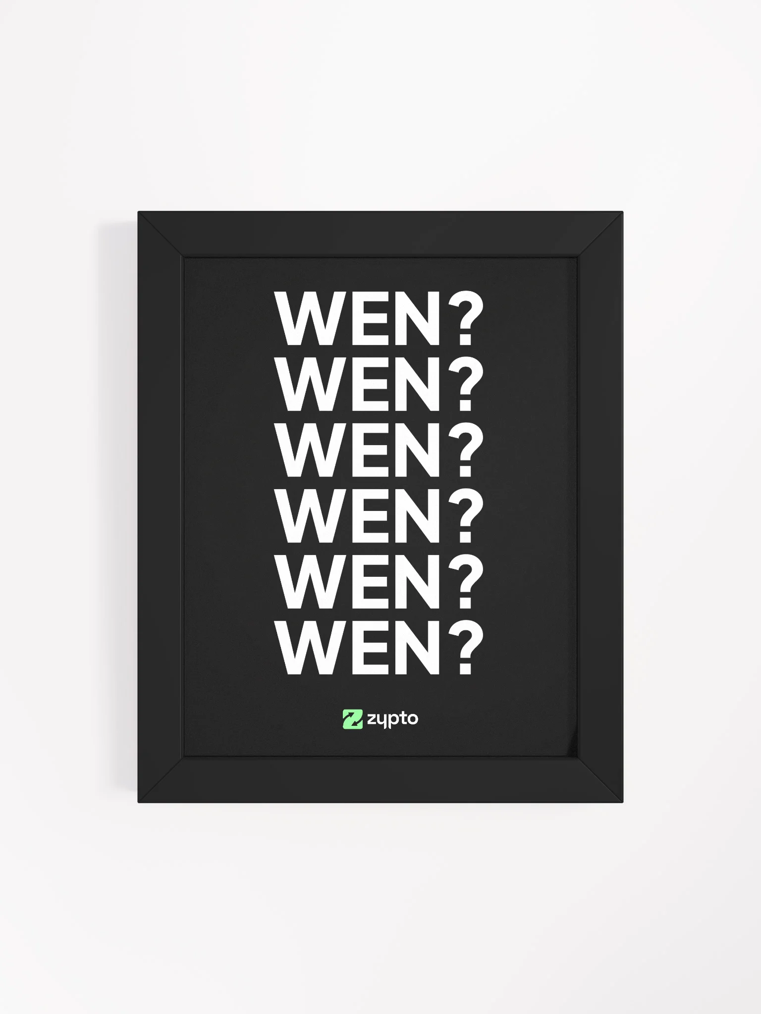 WEN? Framed Poster product image (4)