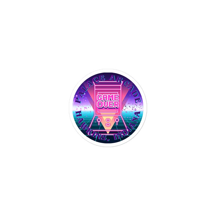 "Game Over" Palace Arcade Sticker product image (2)
