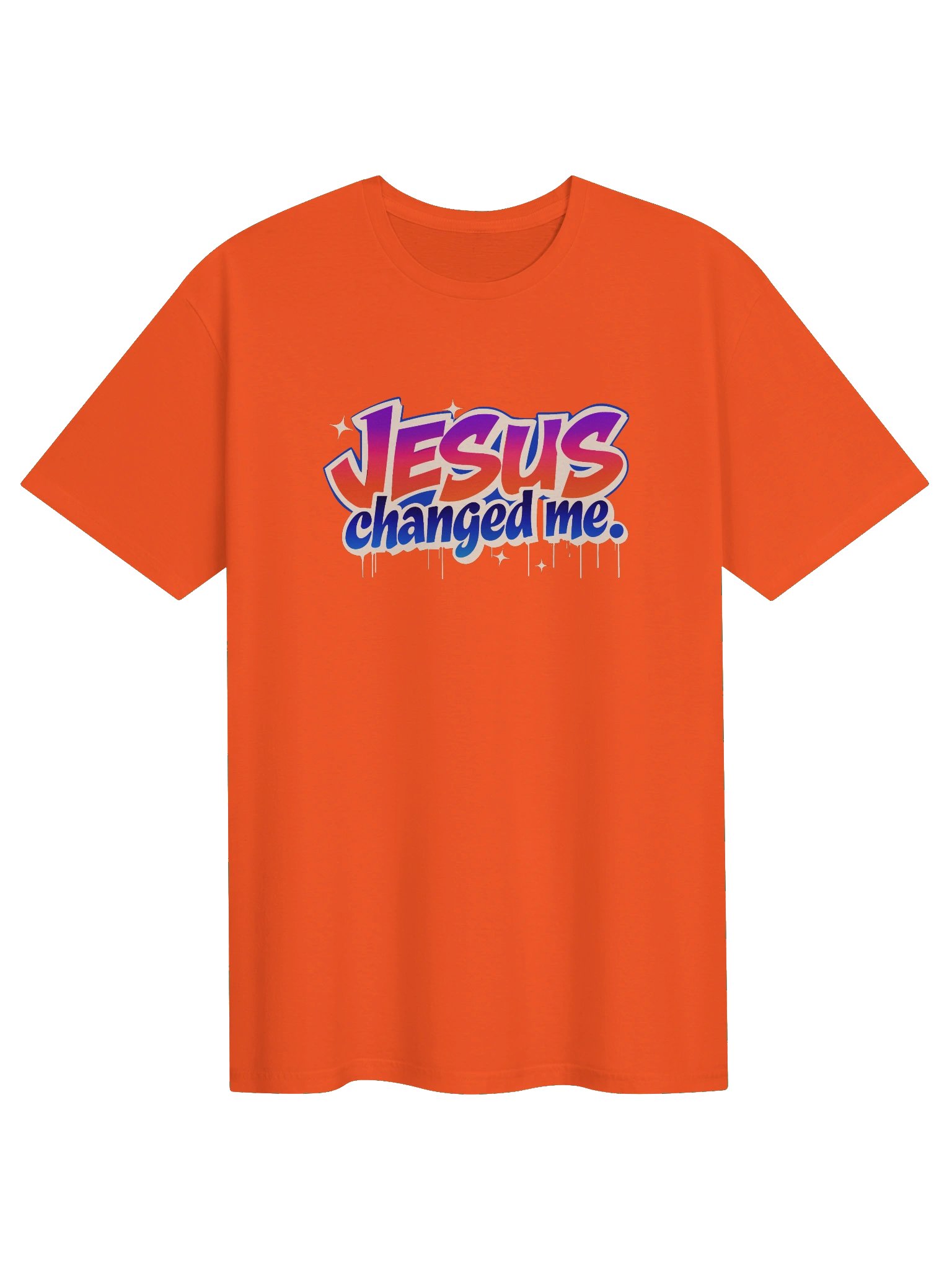 Jesus Changed Me Graffiti T-shirt product image (92)