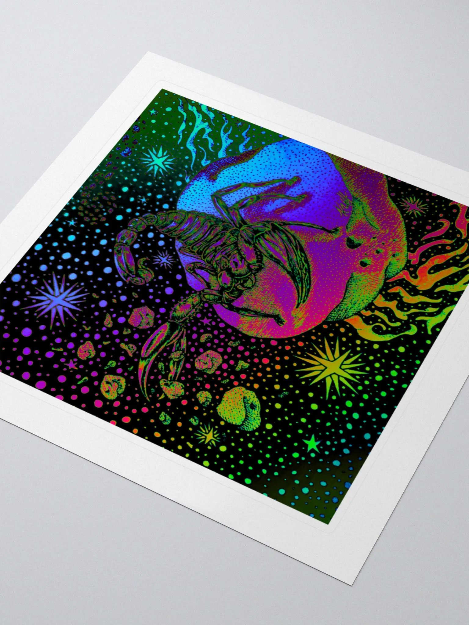 Limited Edition Scorpio Zodiac Kiss Cut Stickers product image (3)