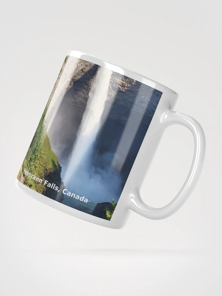 White Glossy Mug - Helmcken Falls product image (2)