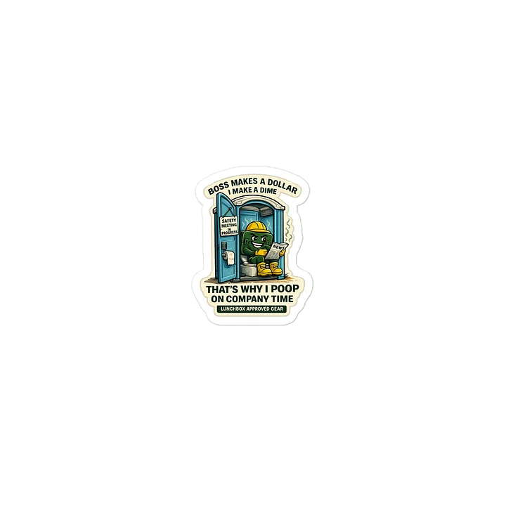 Safety Meeting in Progress Stickers product image (1)
