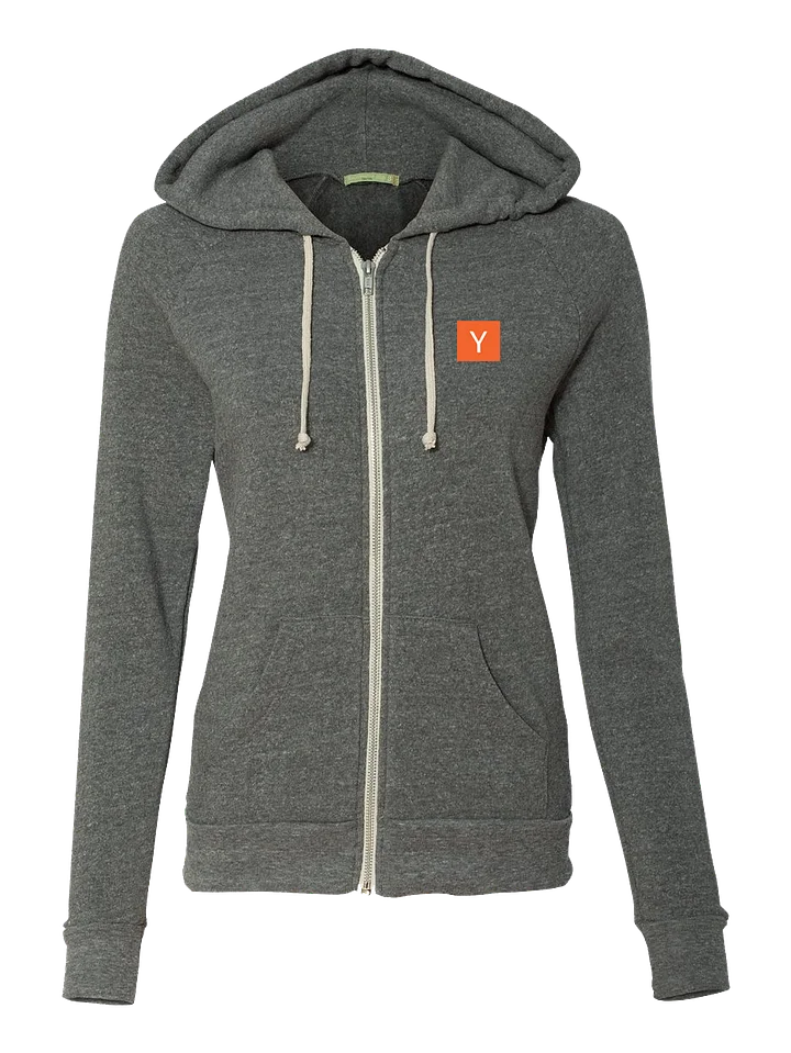 YC Women's Cut Zip Hoodie product image (1)