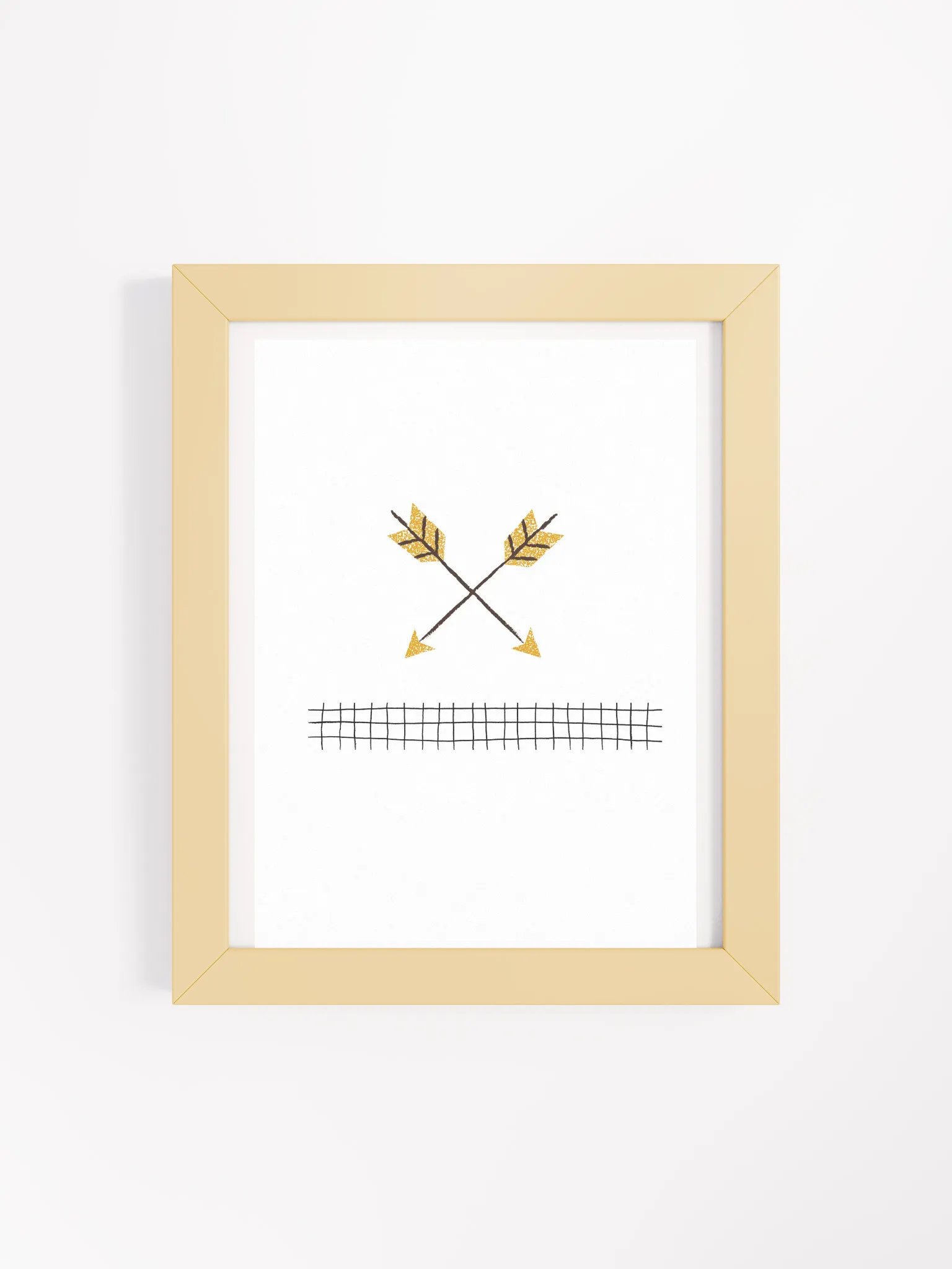 Crossed Arrows Framed Matte Poster product image (94)