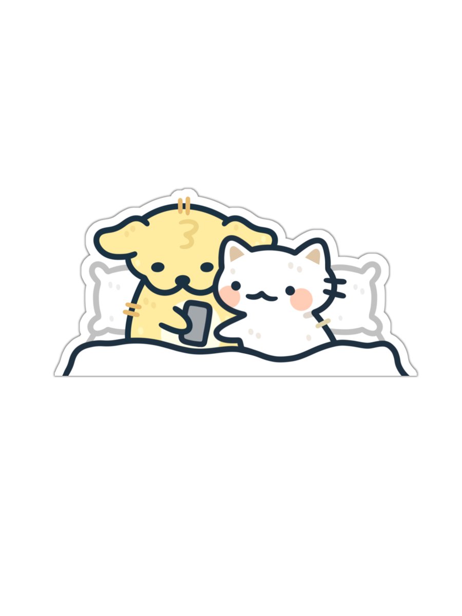 *LIMITED* Suni and Luna Sticker product image (1)