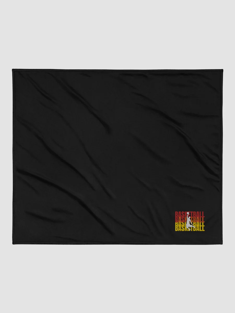 Port Authority Embroidered Premium Sherpa Blanket - Basketball product image (3)