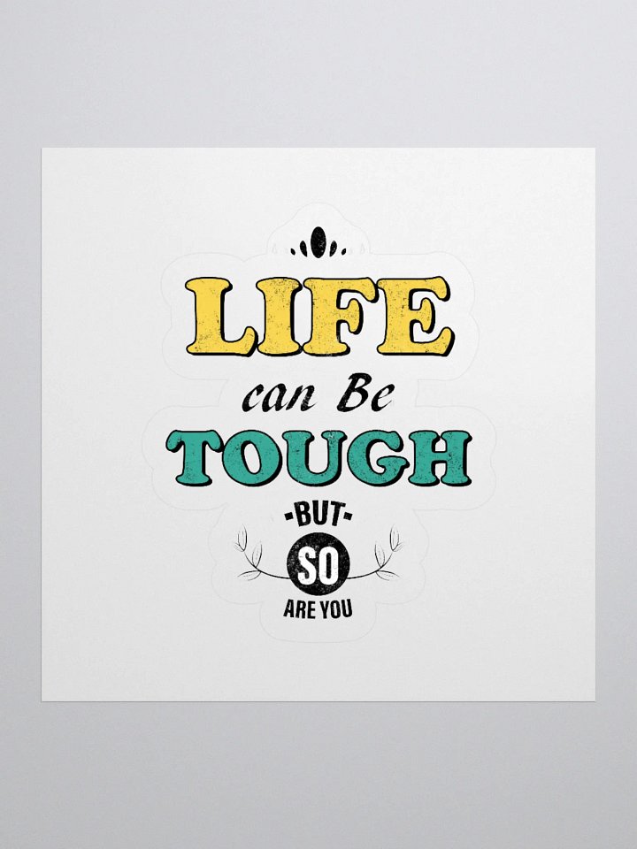 Tough Life Kiss Cut Stickers product image (3)