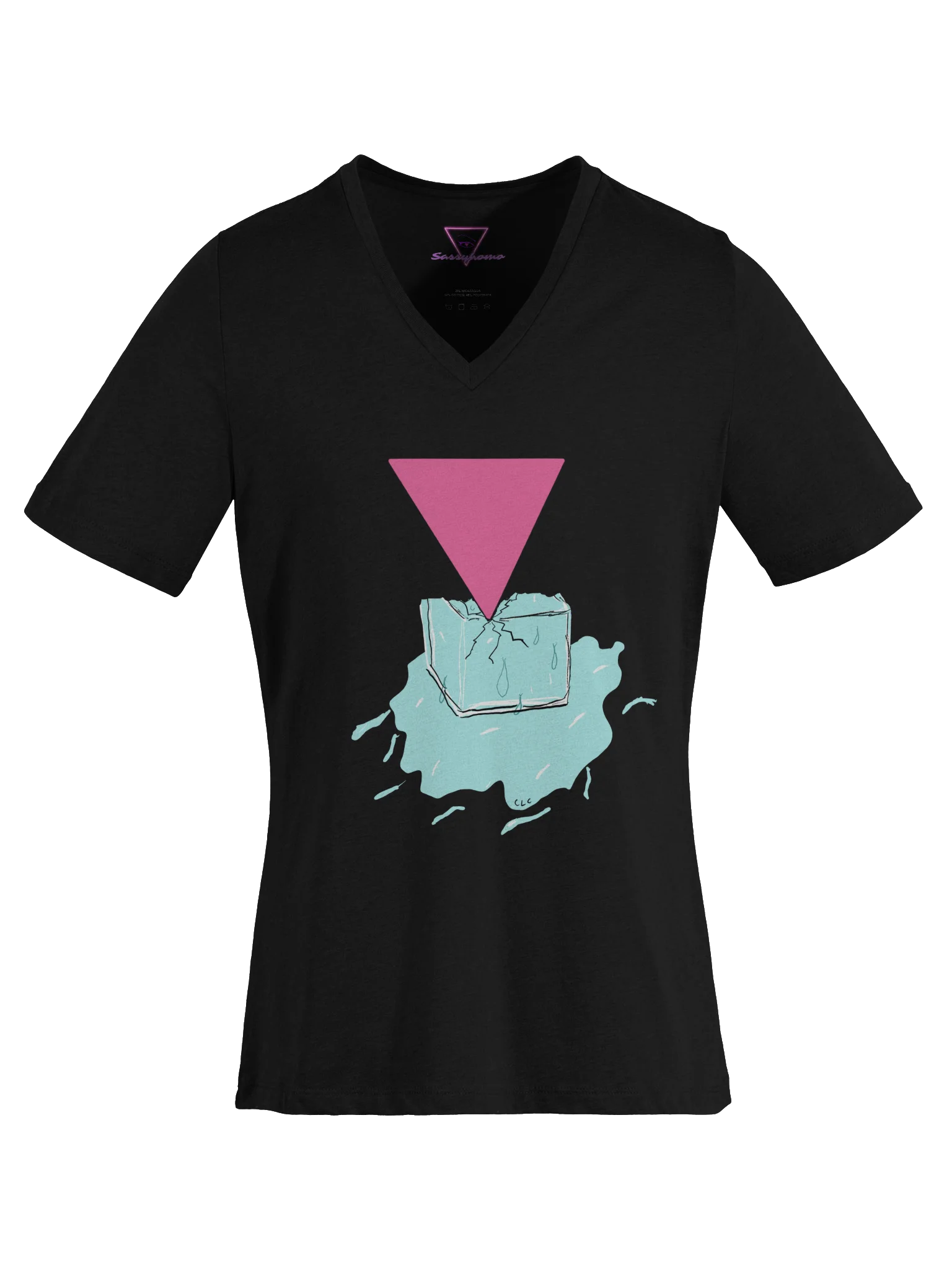 Melt Ice Vneck tee product image (21)