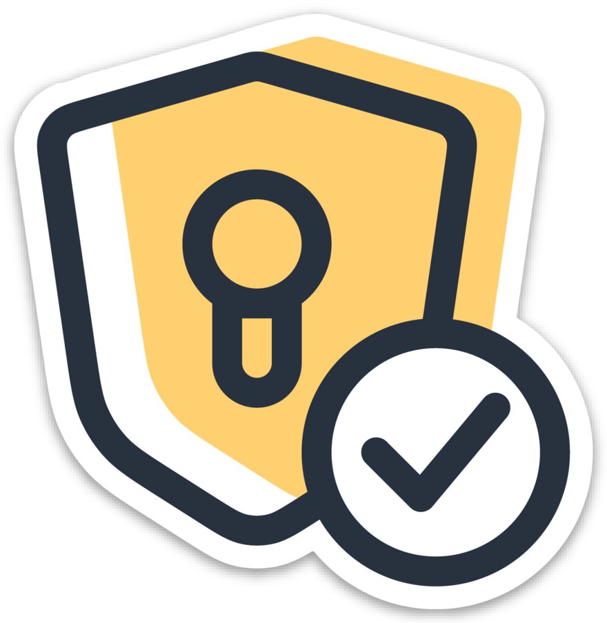 Privacy Guides Die Cut Sticker (3x) product image (1)