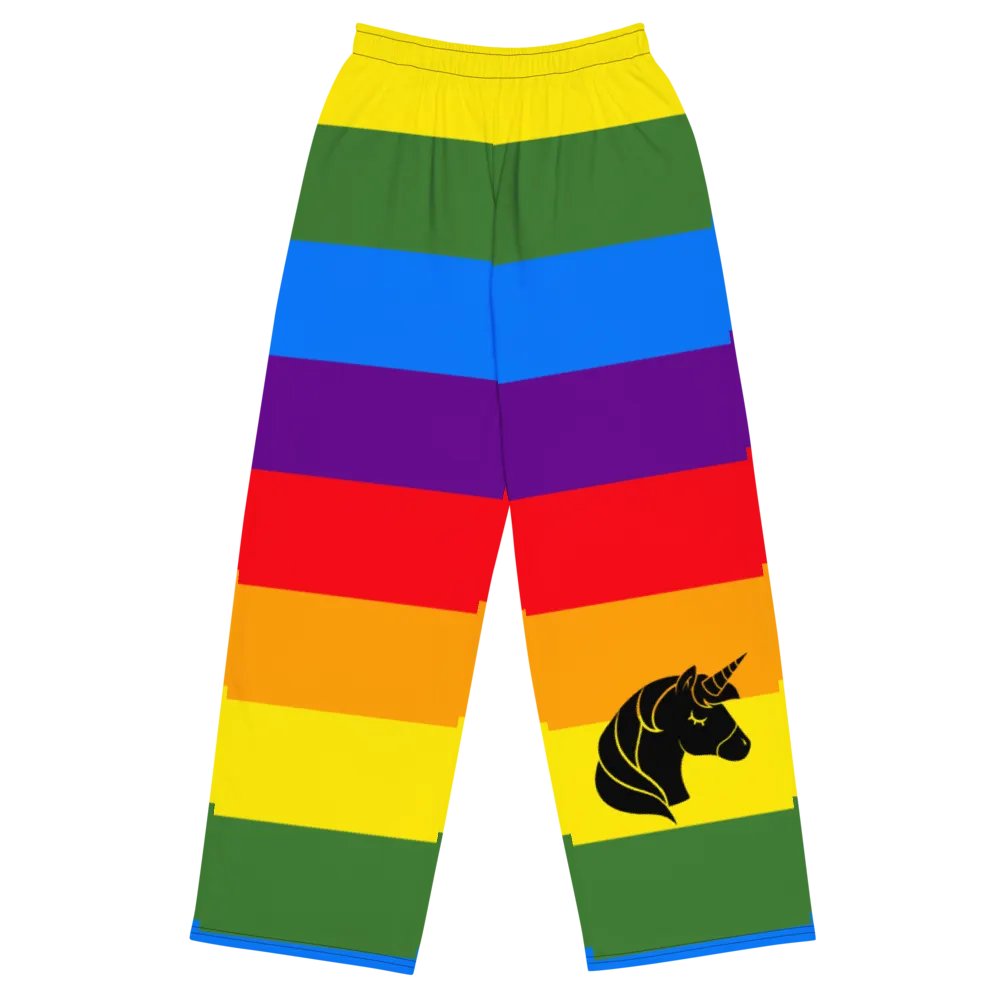 Rainbow Dreams Unisex Wide-Leg Pants product image (1)