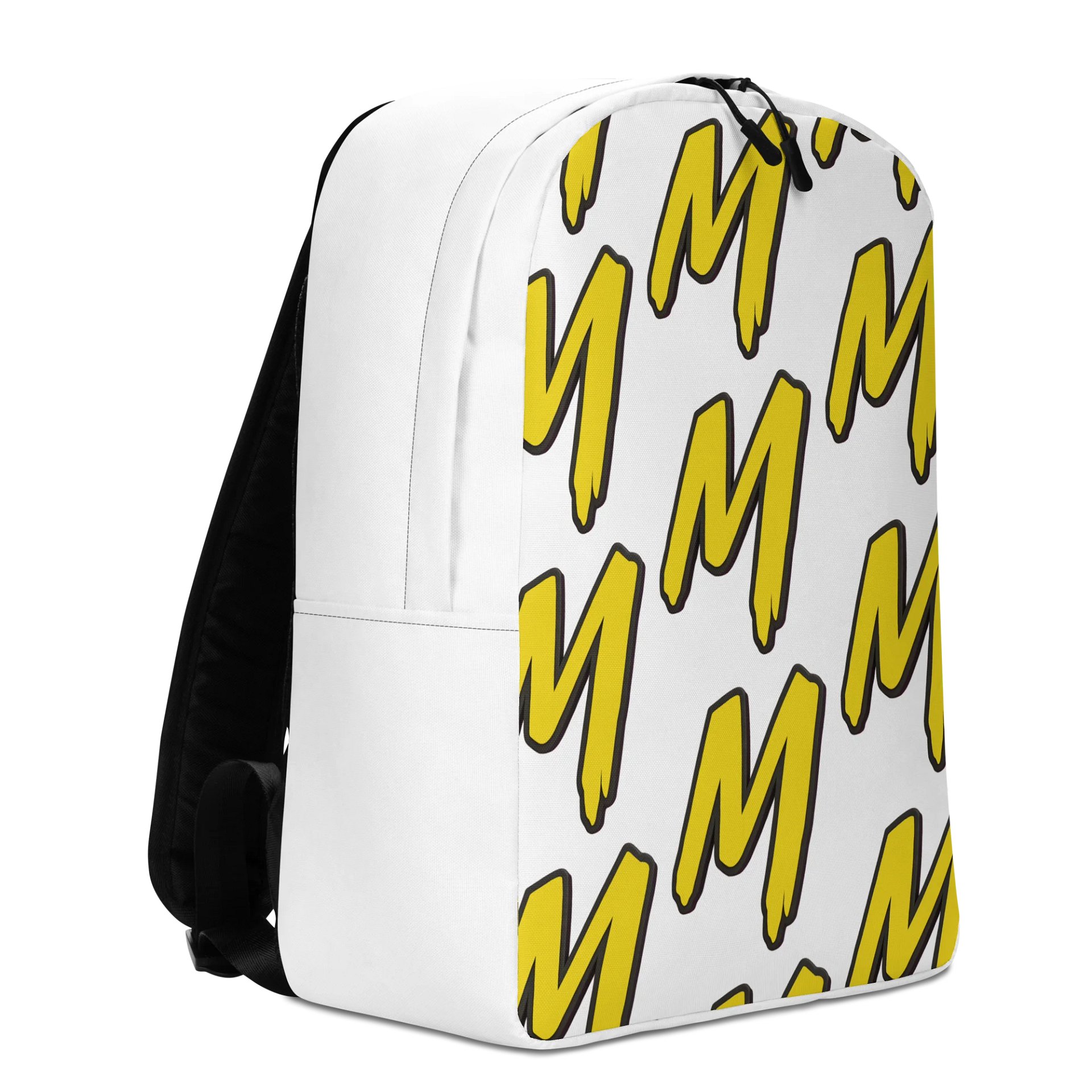 Customizable M Pattern Minimalist Backpack product image (3)