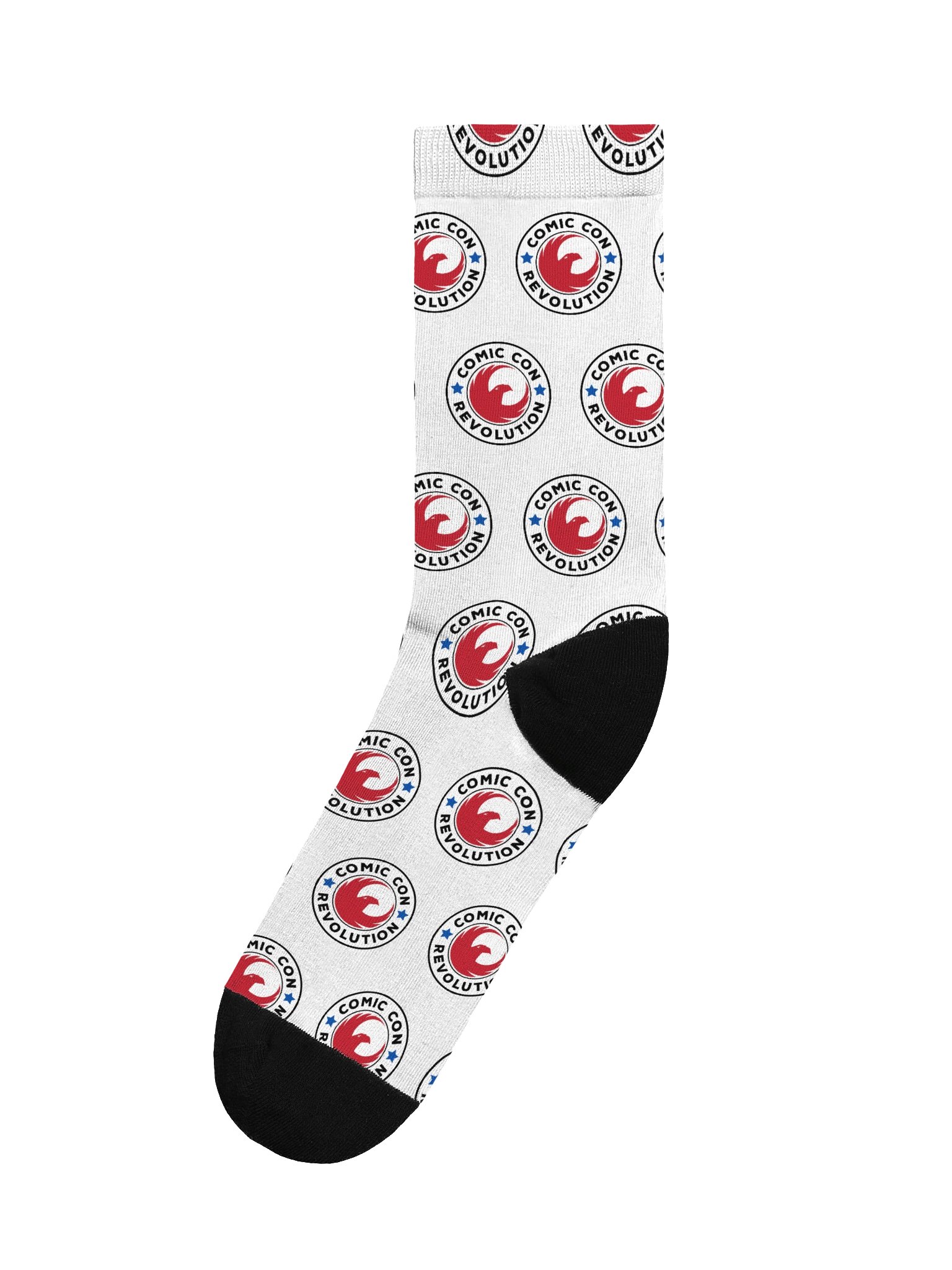Comic Con Revolution Bullet Logo Socks product image (1)