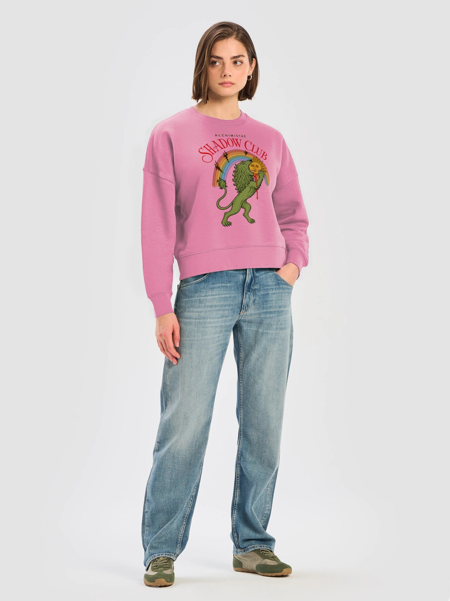 SWEAT Femme Coton Bio Poids Lourd – LION ALCHIMIQUE product image (3)