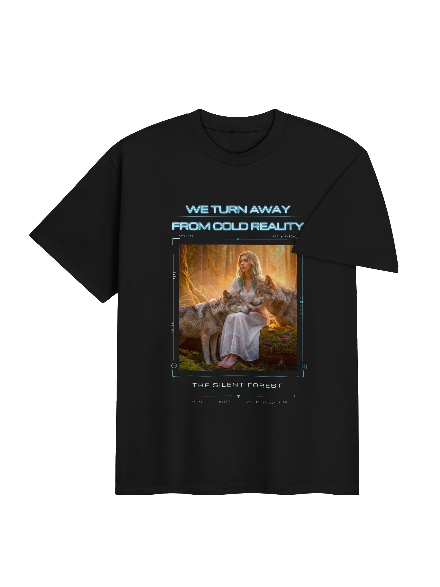 We Turn Away From Cold Reality: The Silent Forest T-Shirt product image (11)