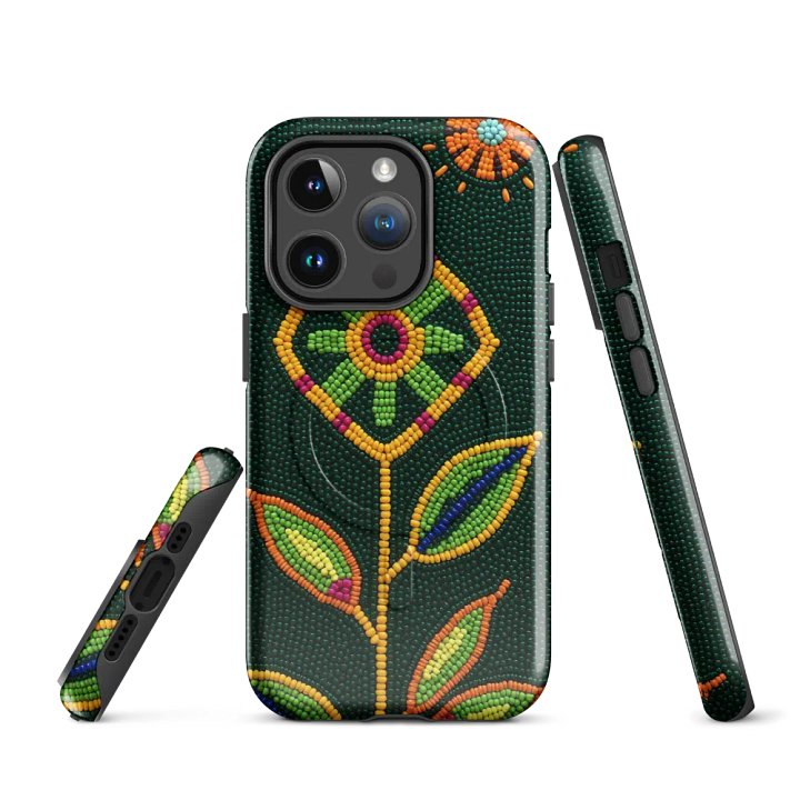 Floral Faux-Beadwork iPhone® Case product image (3)