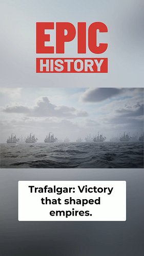 Nelson dies the moment Britain wins unchallenged naval supremacy for 100 years. 17 of 33 French and Spanish ships captured. Z...