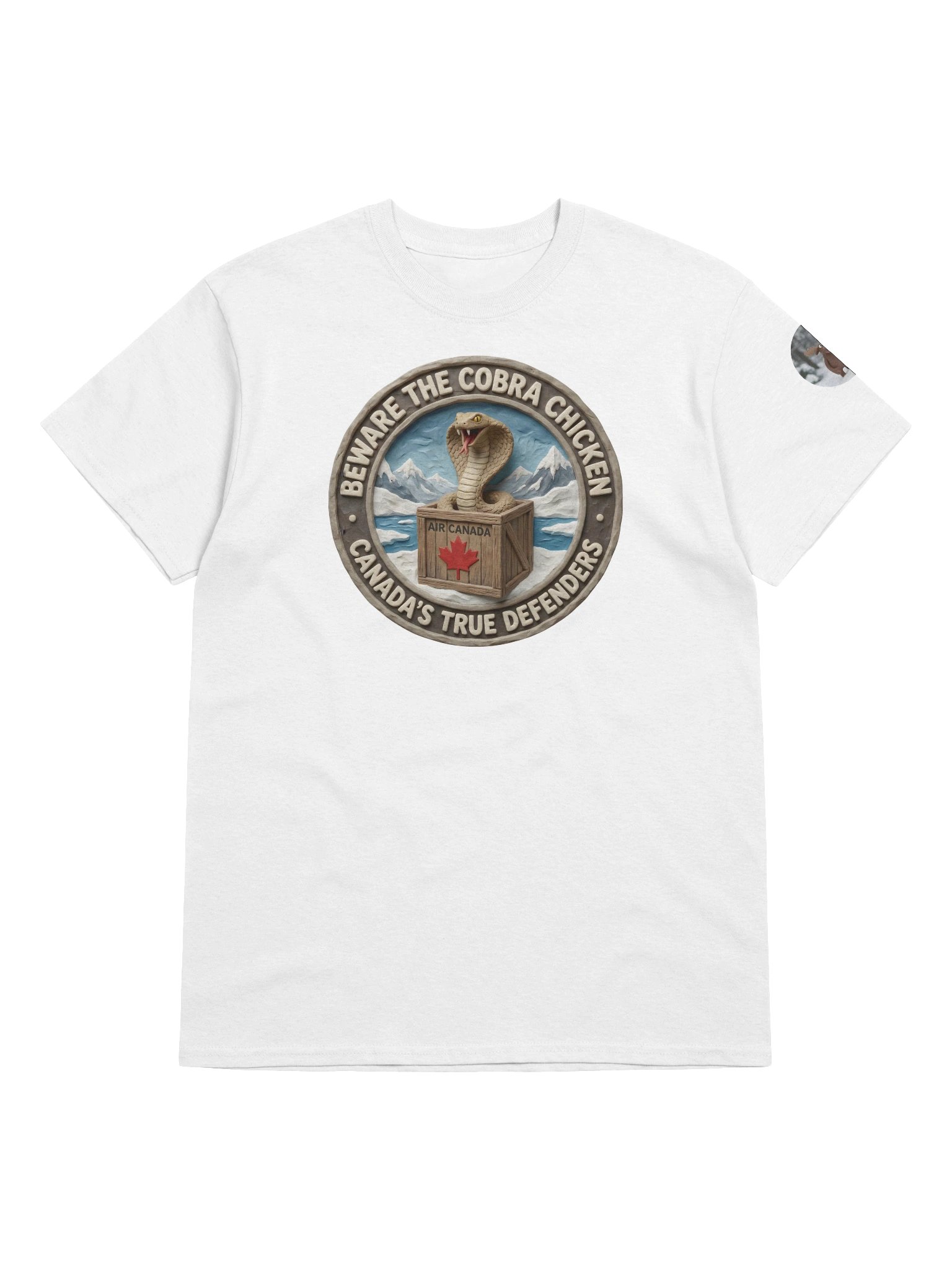 Beware the Cobra Chicken | Essential Character Tee (White) product image (5)