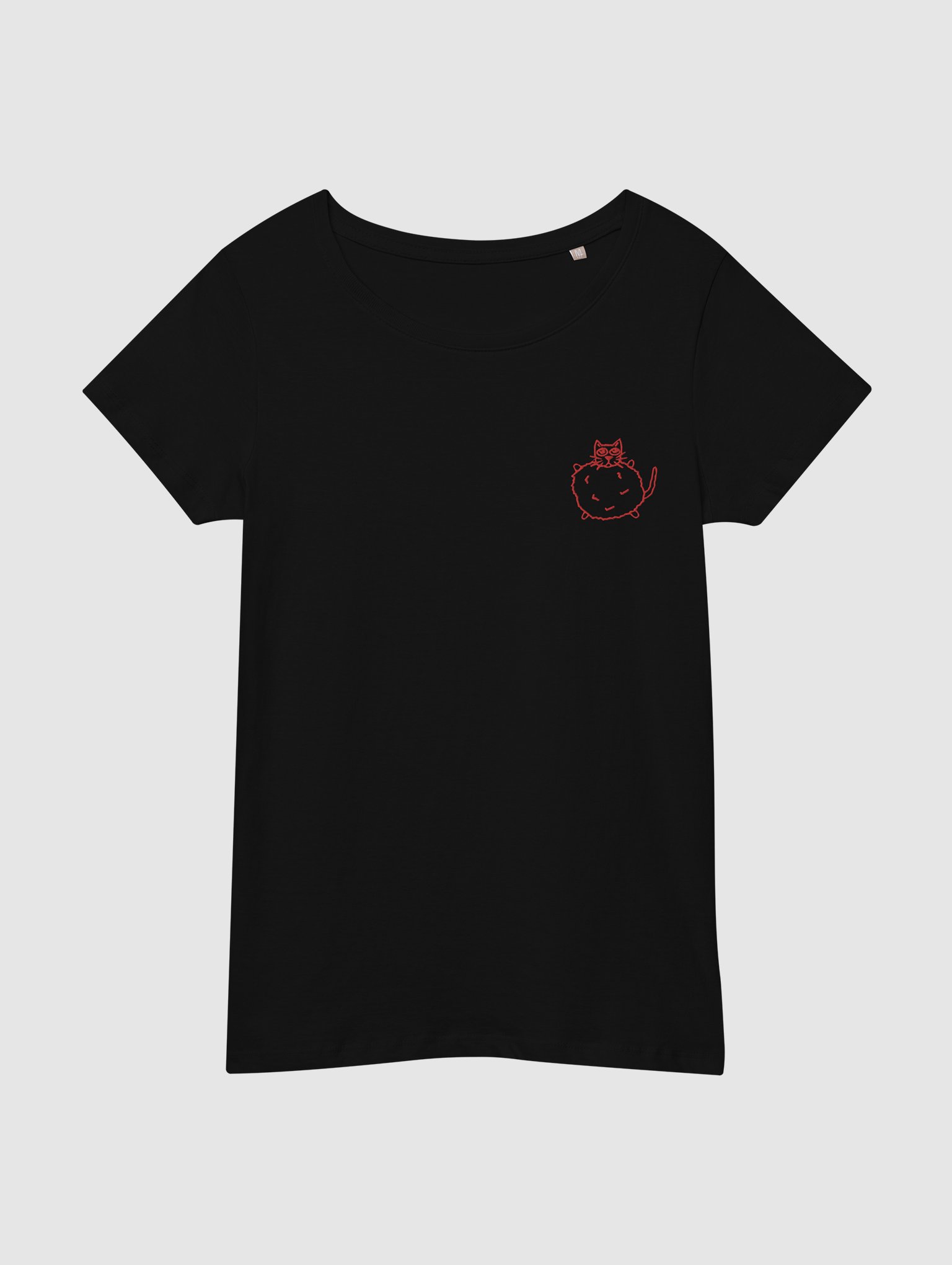 Red Cat T-Shirt - Women's Fitted product image (2)