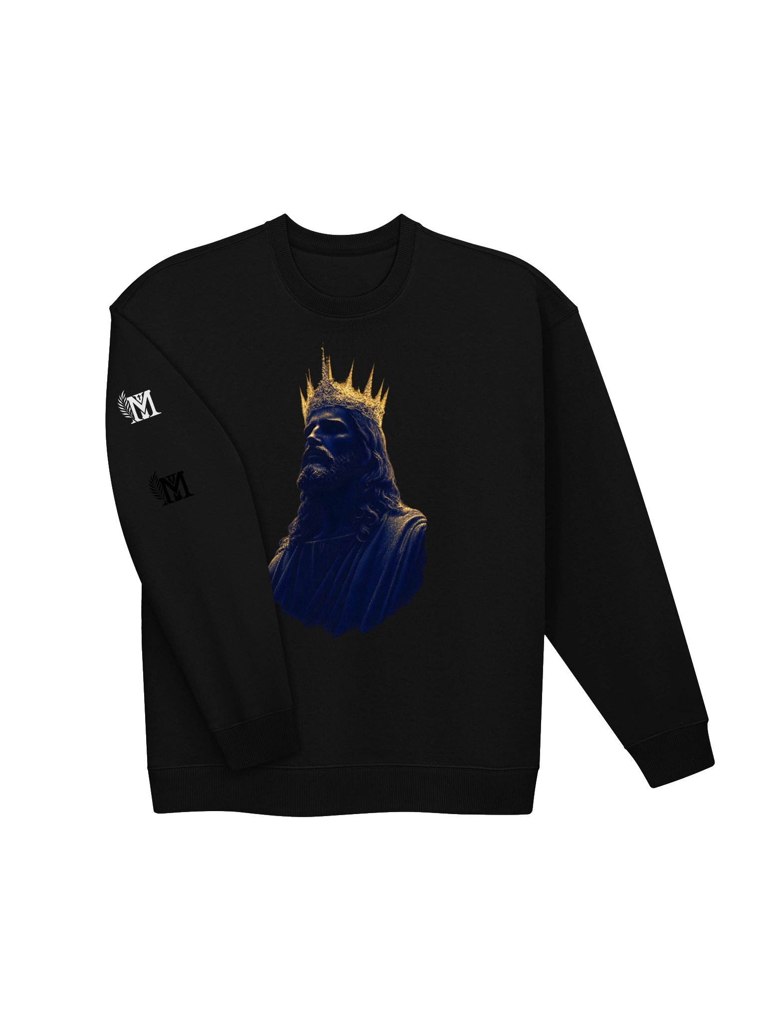 Golden Crown Profile Sweatshirt Organic product image (3)