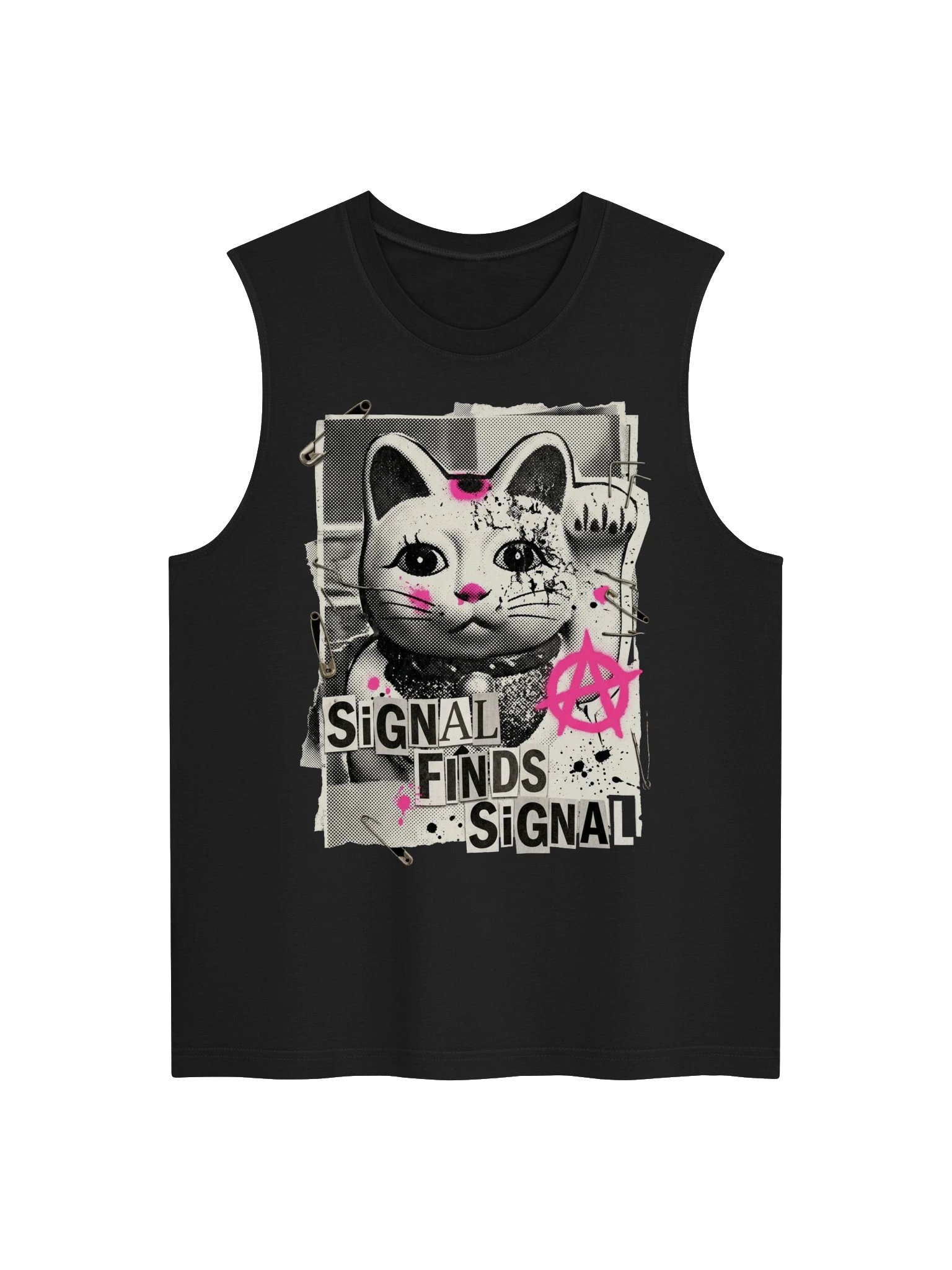 Static Cat — Sleeveless product image (1)