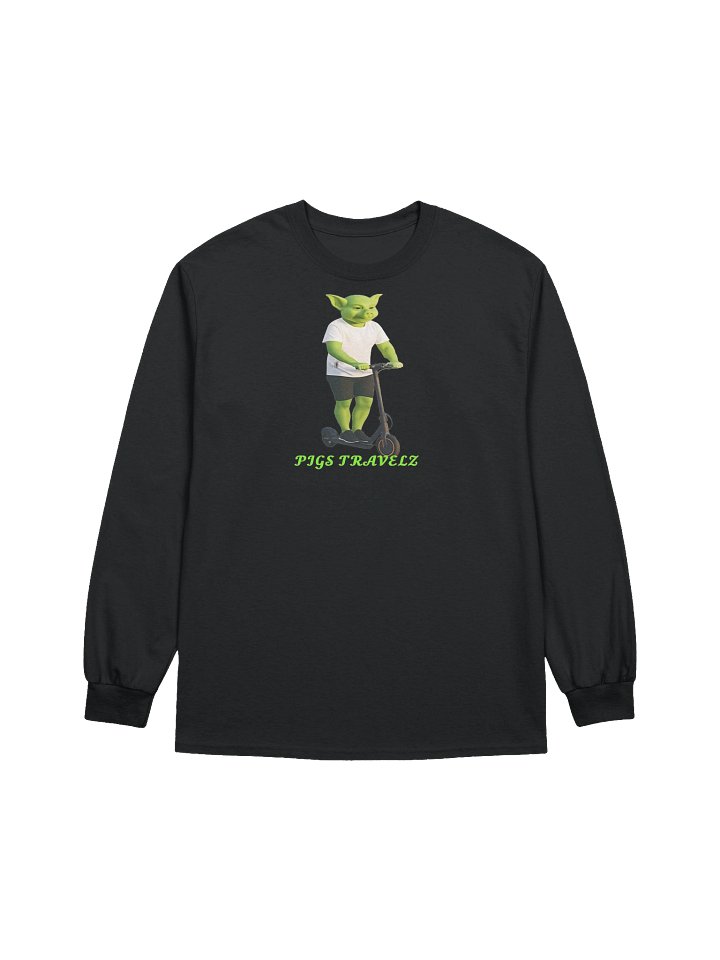 Pigs Travelz long arm shirt product image (1)