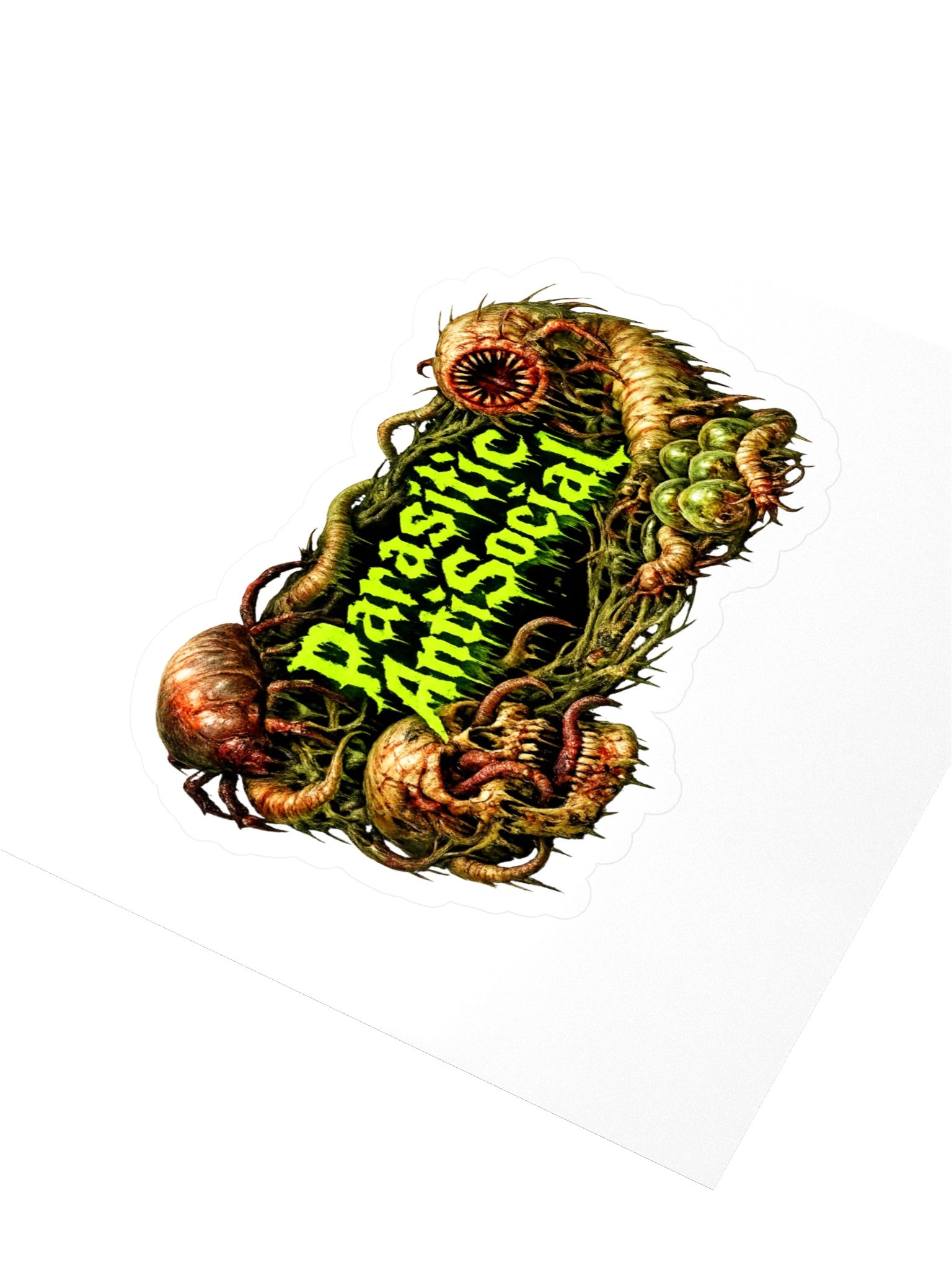 Parasitic AntiSocial GRAPHIC Sticker product image (3)