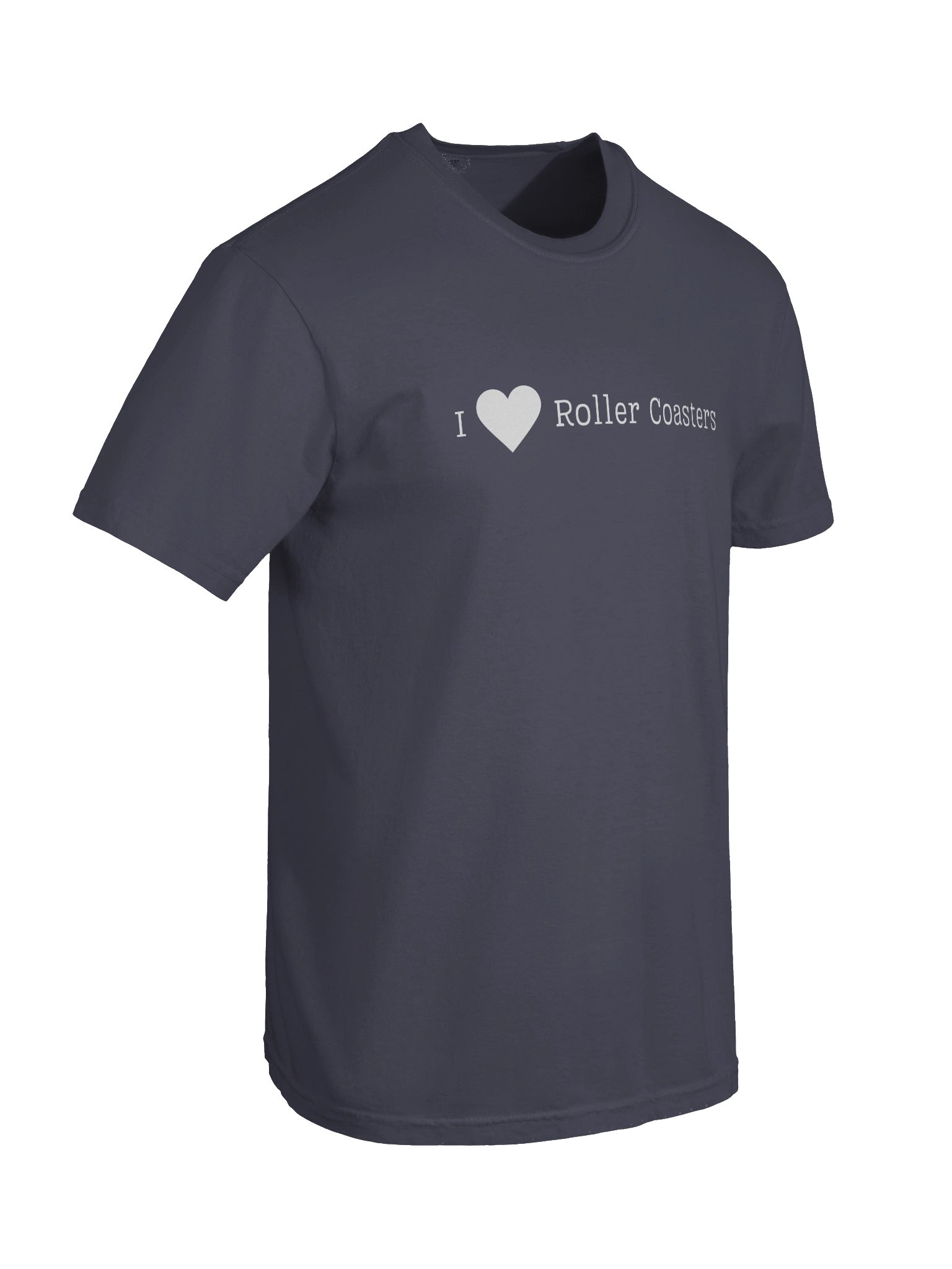 I Love Roller Coasters T‑Shirt – Coaster Enthusiast Tee for Theme Park Fans product image (5)