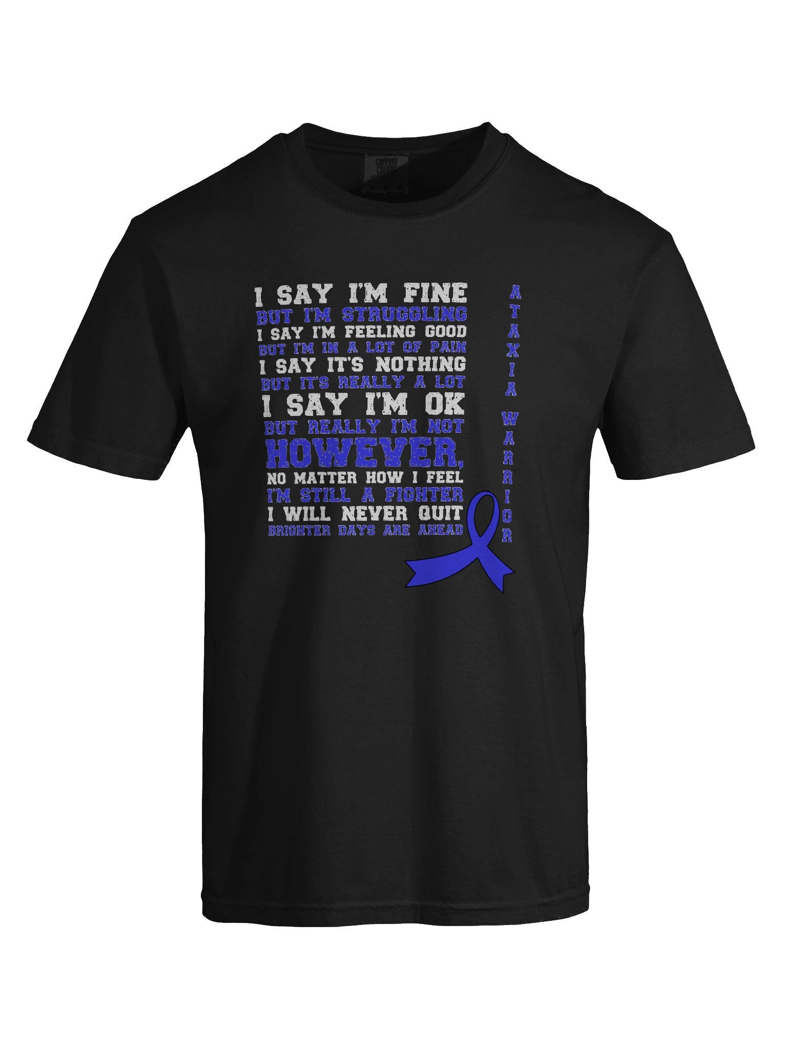 Ataxia Warrior Short Sleeve Shirt product image (4)