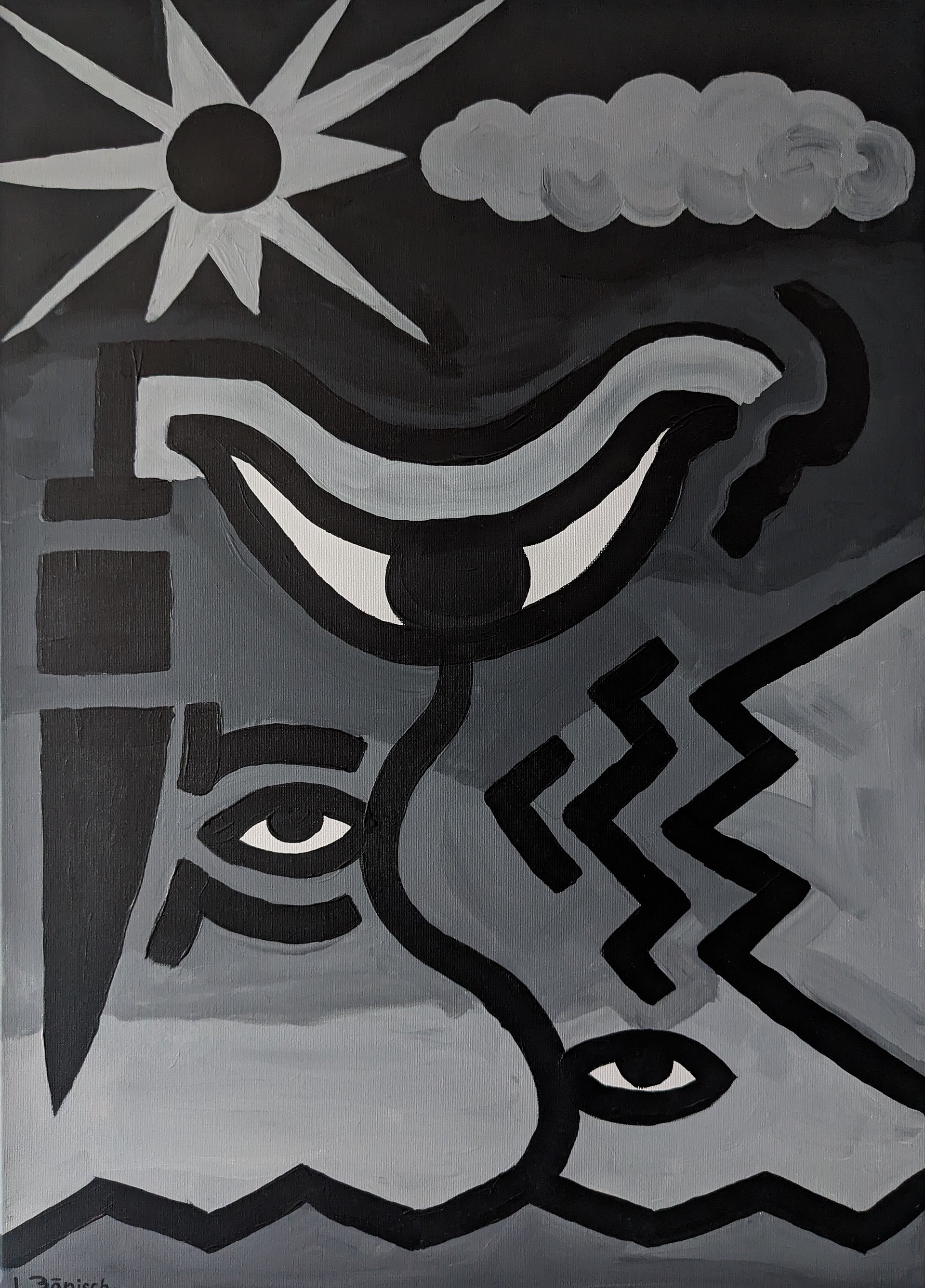 'Cynicism' Painting product image (1)